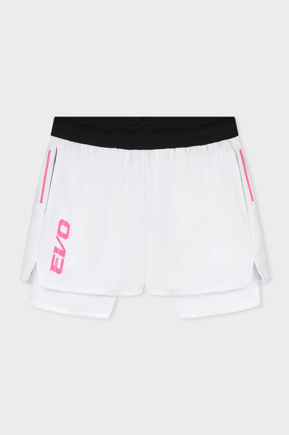EVO 2-IN-1 SHORTS | WHITE