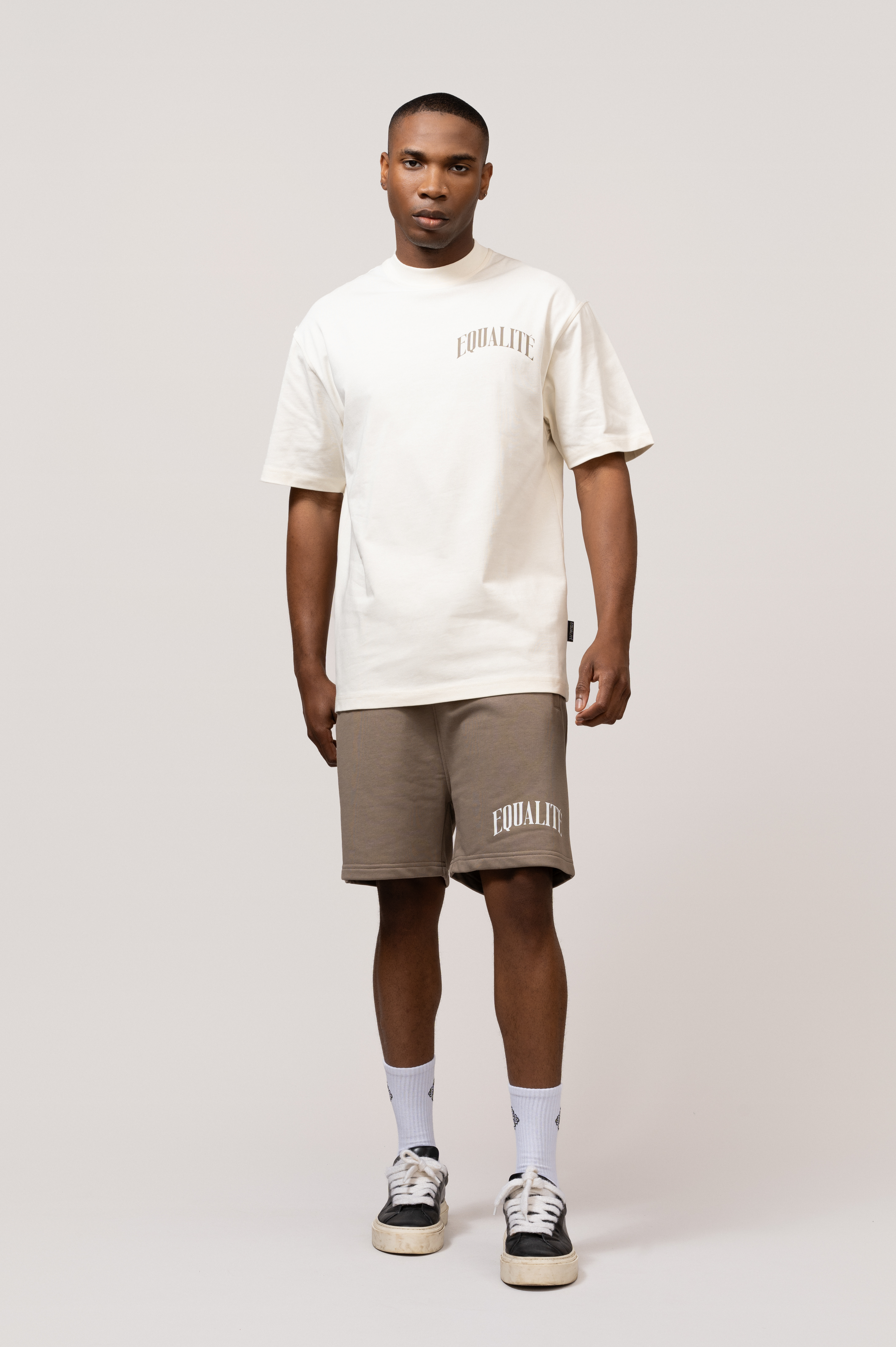 OLIVER SUMMER SET OFF-WHITE & TAUPE