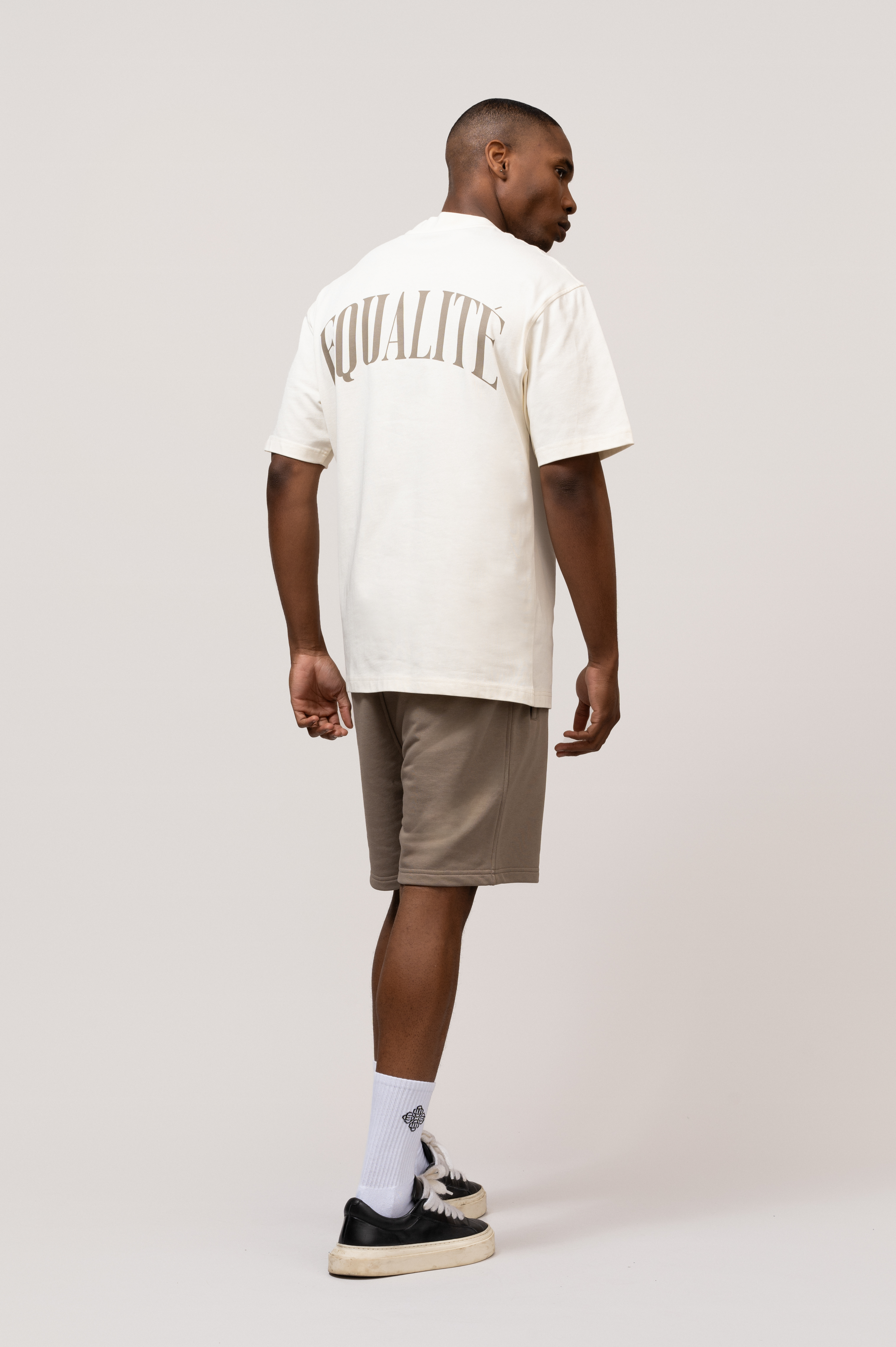 OLIVER SUMMER SET OFF-WHITE & TAUPE