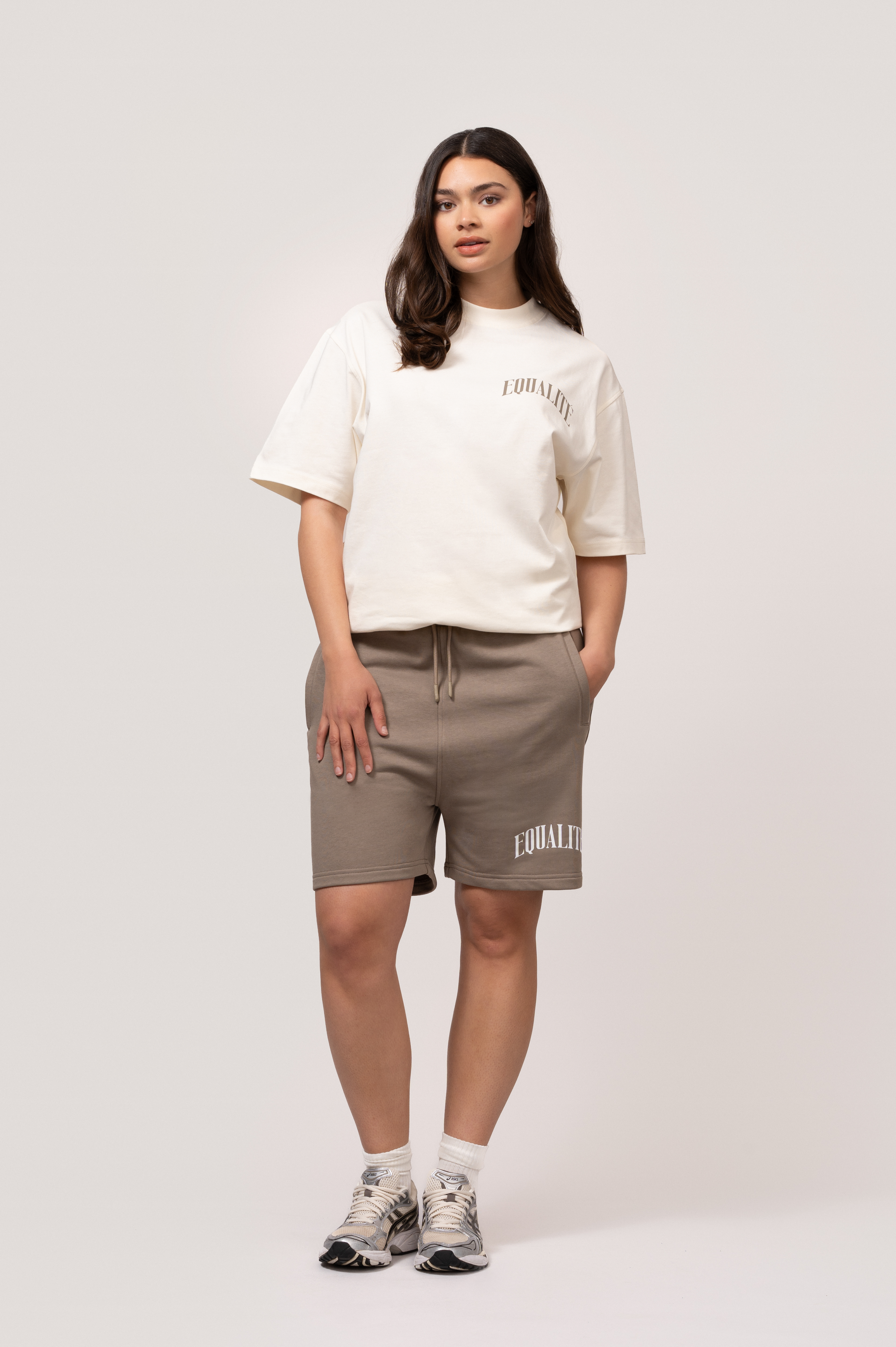 OLIVER SUMMER SET OFF-WHITE & TAUPE