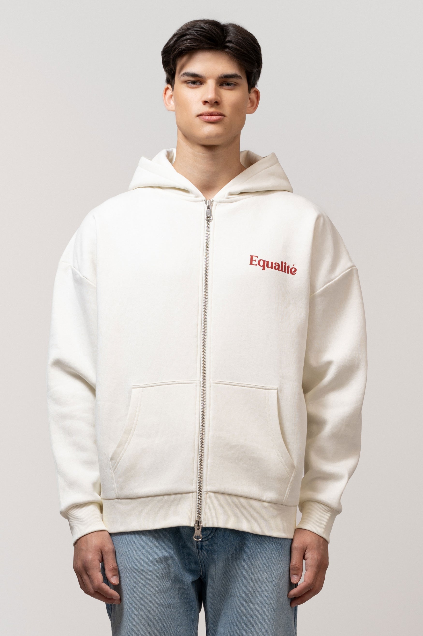 Painting EQLT OVERSIED Full Zip Hoodie | Off-white