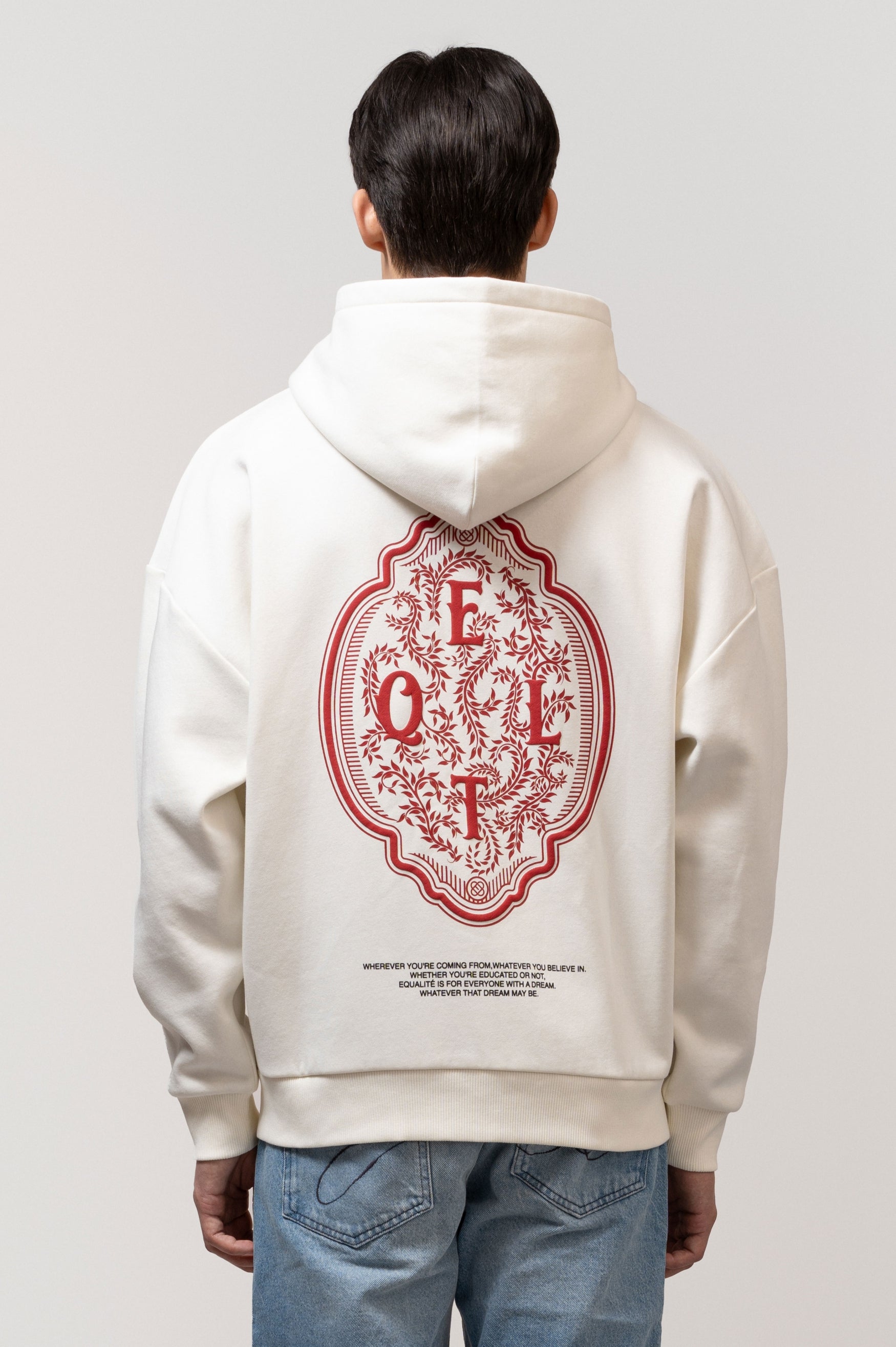 Painting EQLT OVERSIED Full Zip Hoodie | Off-white