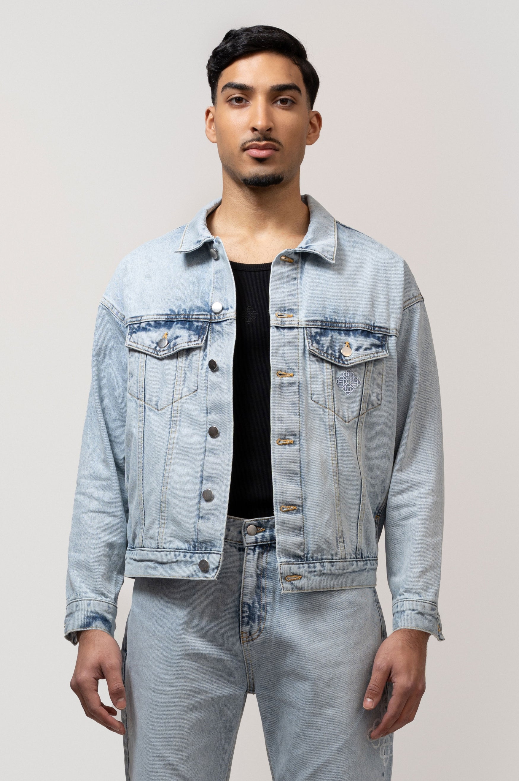 SYMBOL DENIM JACKET | BLUE