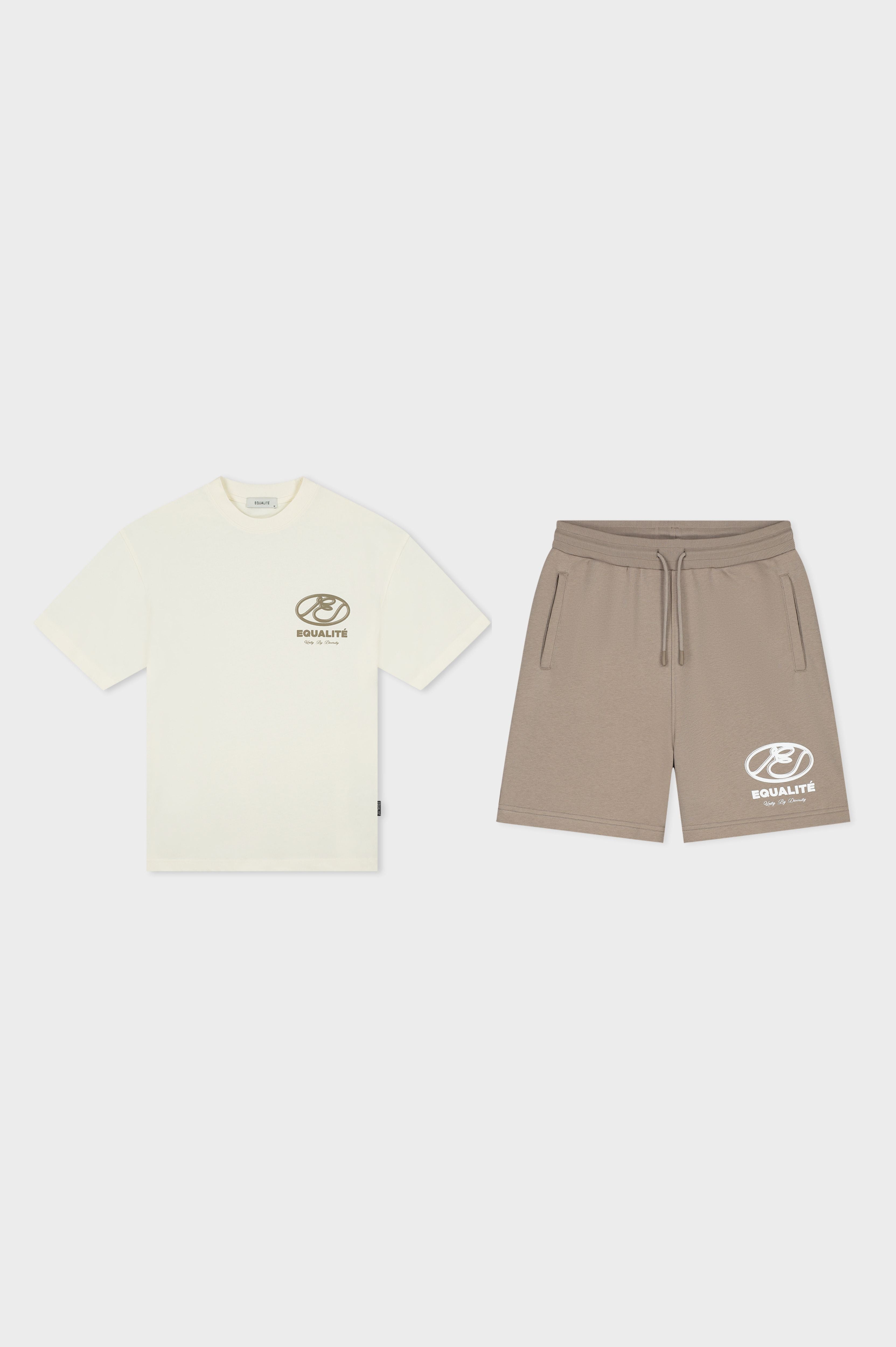 ARID SUMMER SET OFF-WHITE & TAUPE