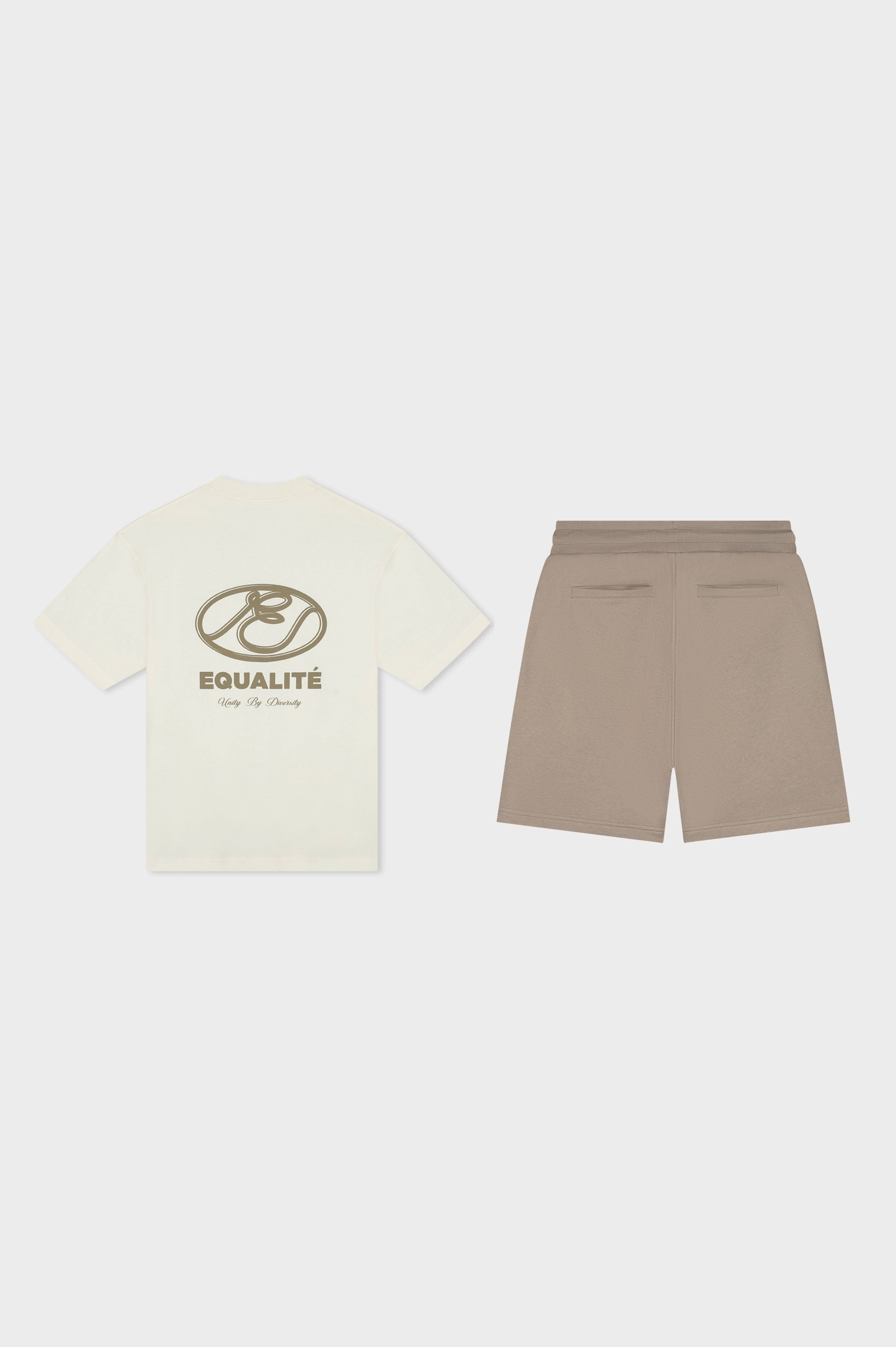 ARID SUMMER SET OFF-WHITE & TAUPE