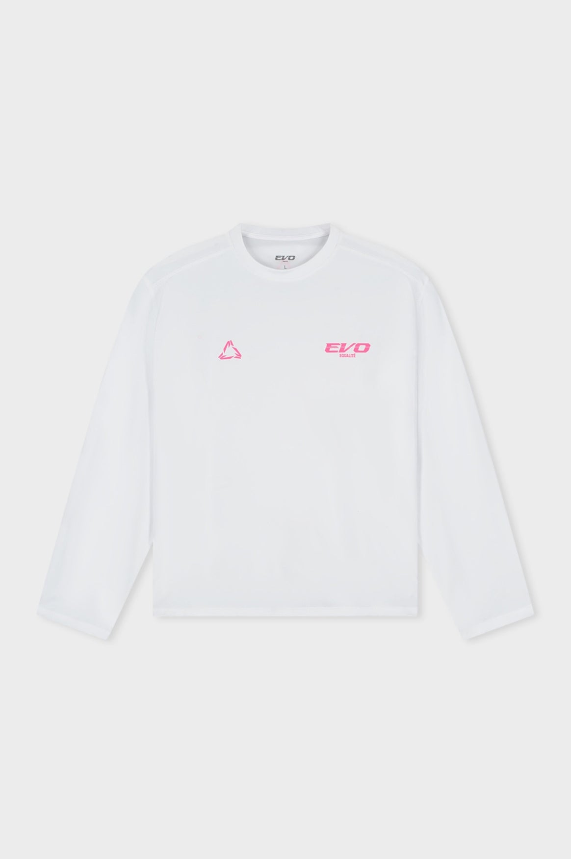 EVO LONGSLEEVE TEE | WHITE