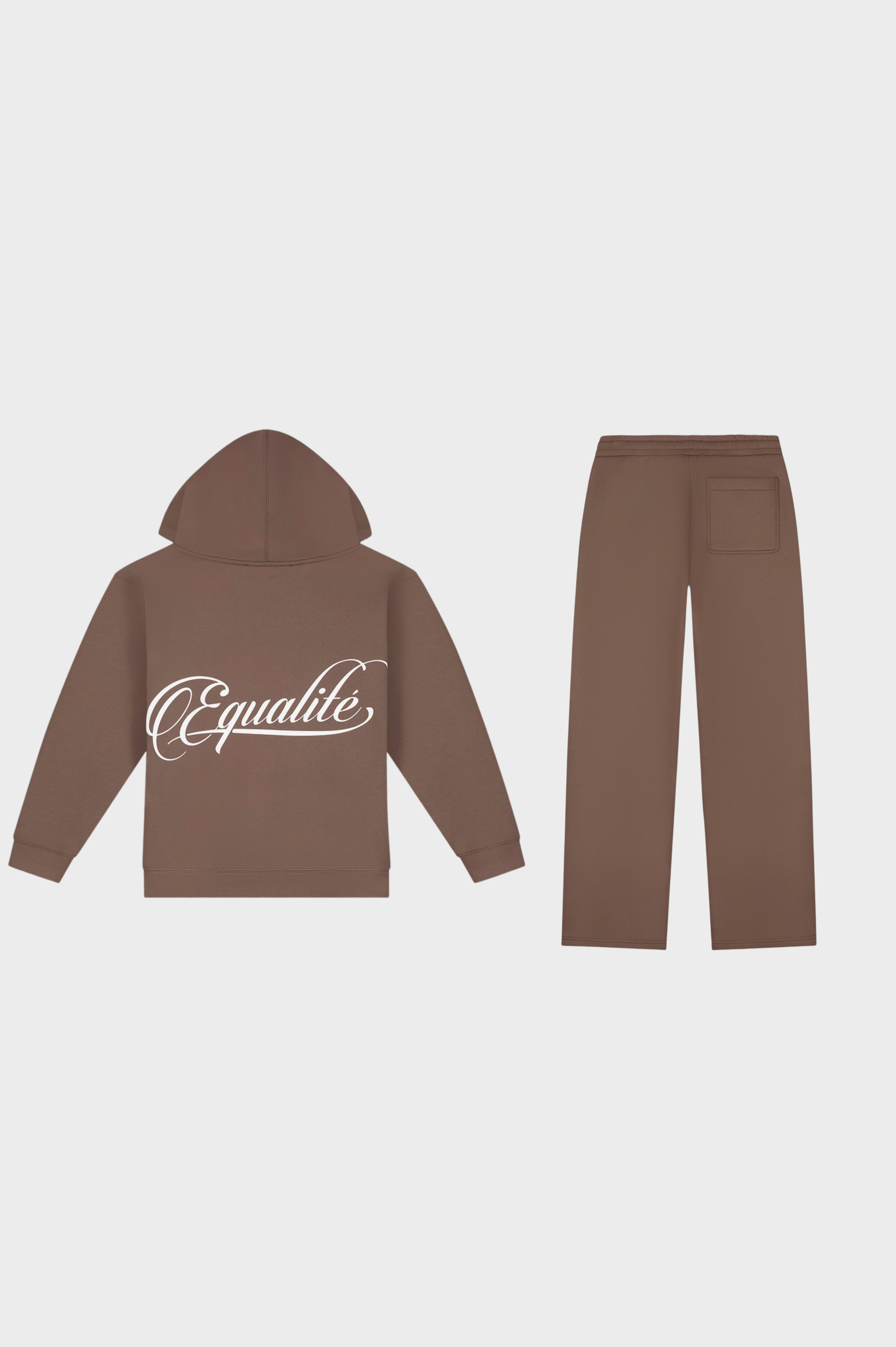 YUKI FULL ZIP JOGGER SET | TOBACCO