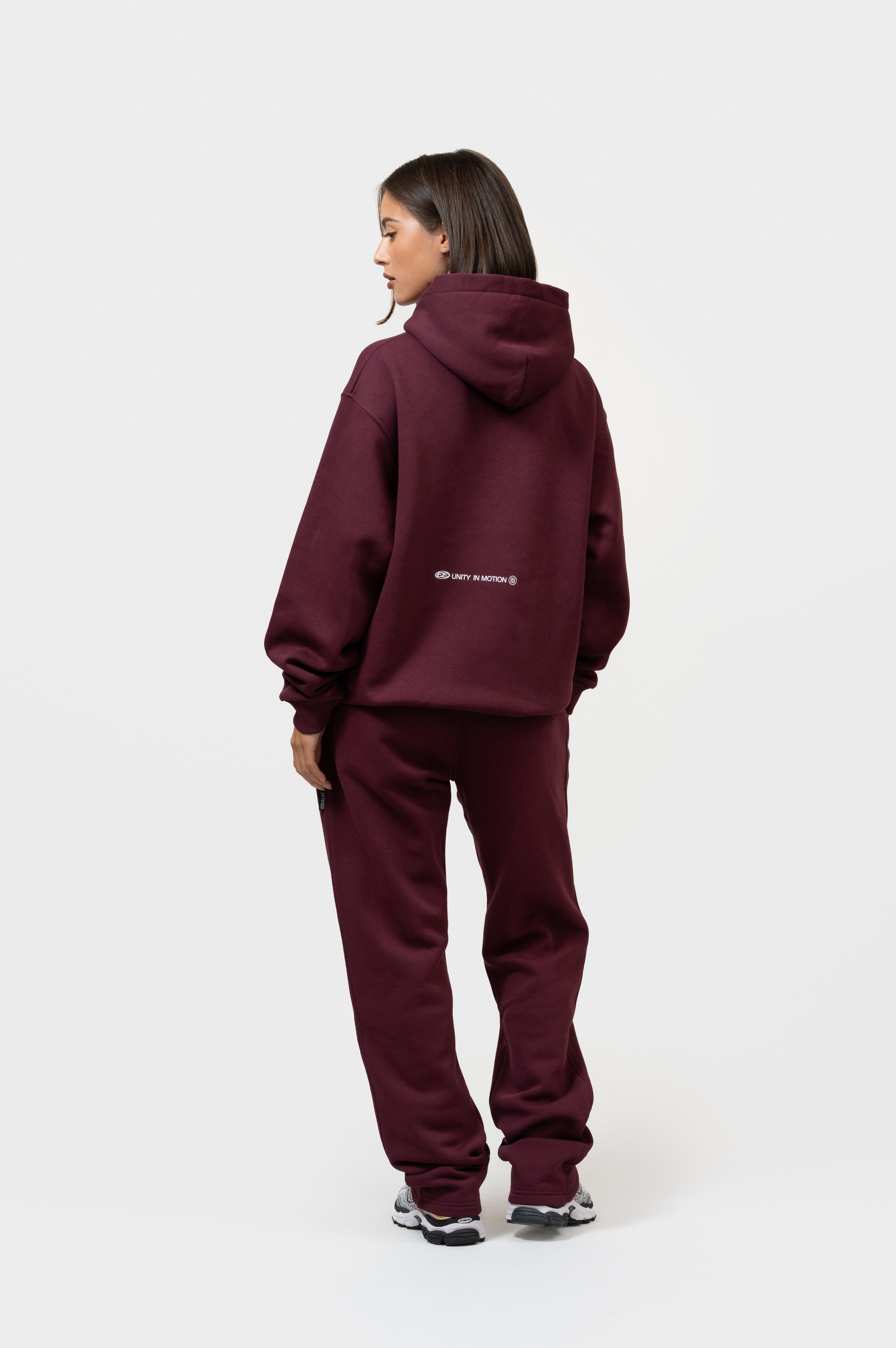 CELESTE JOGGER SET | AUBERGINE