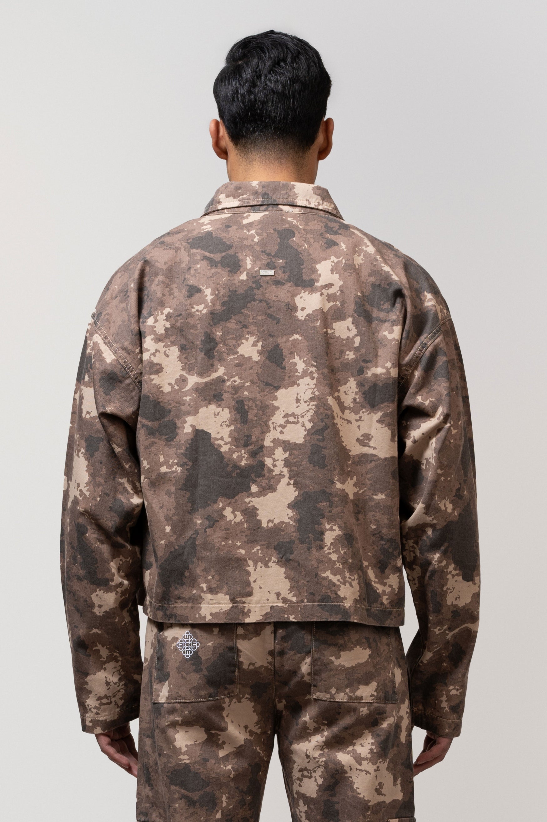 BOXY CARGO JACKET | CAMO
