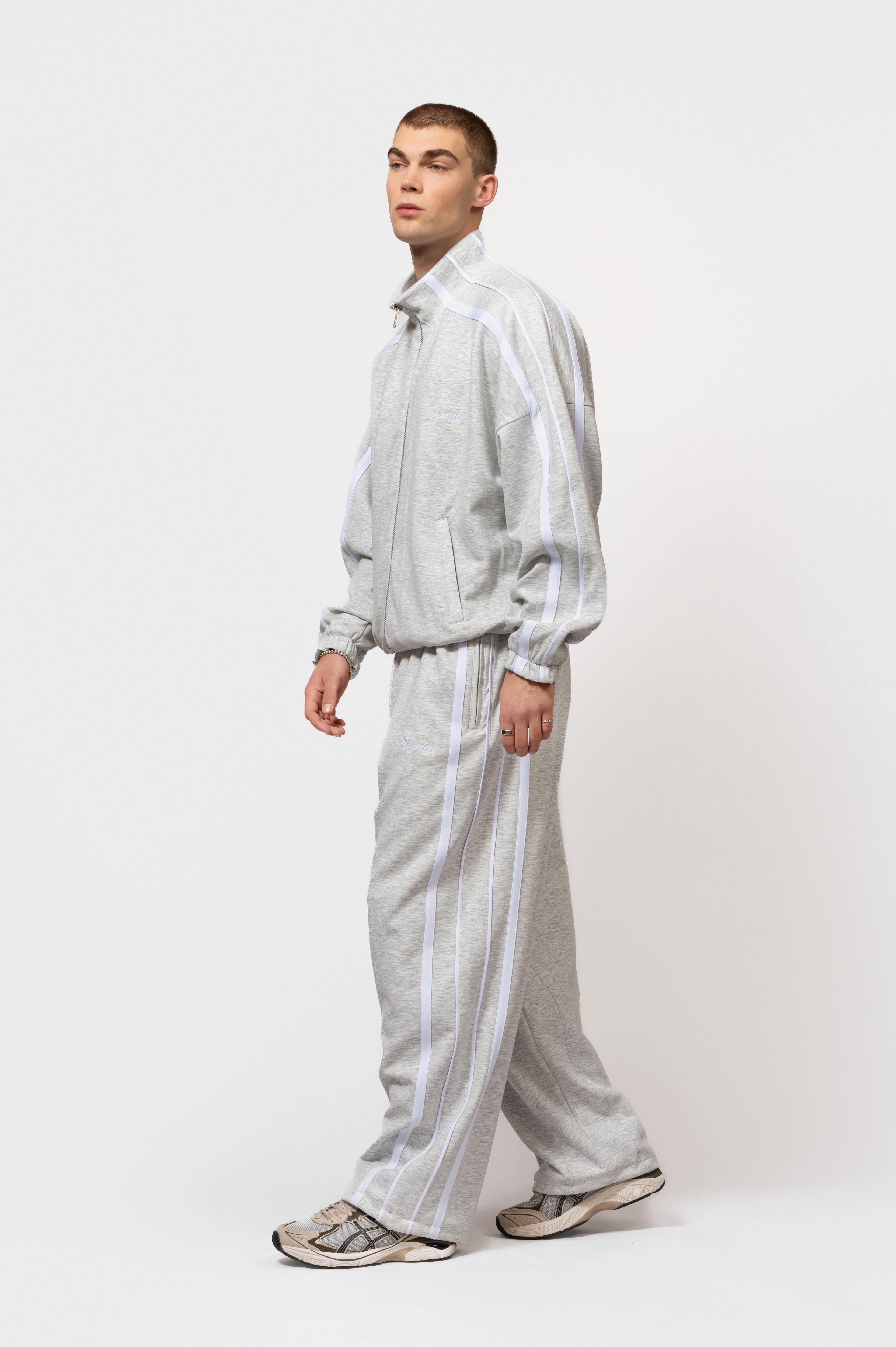 TRACKSUIT MELANGE GREY