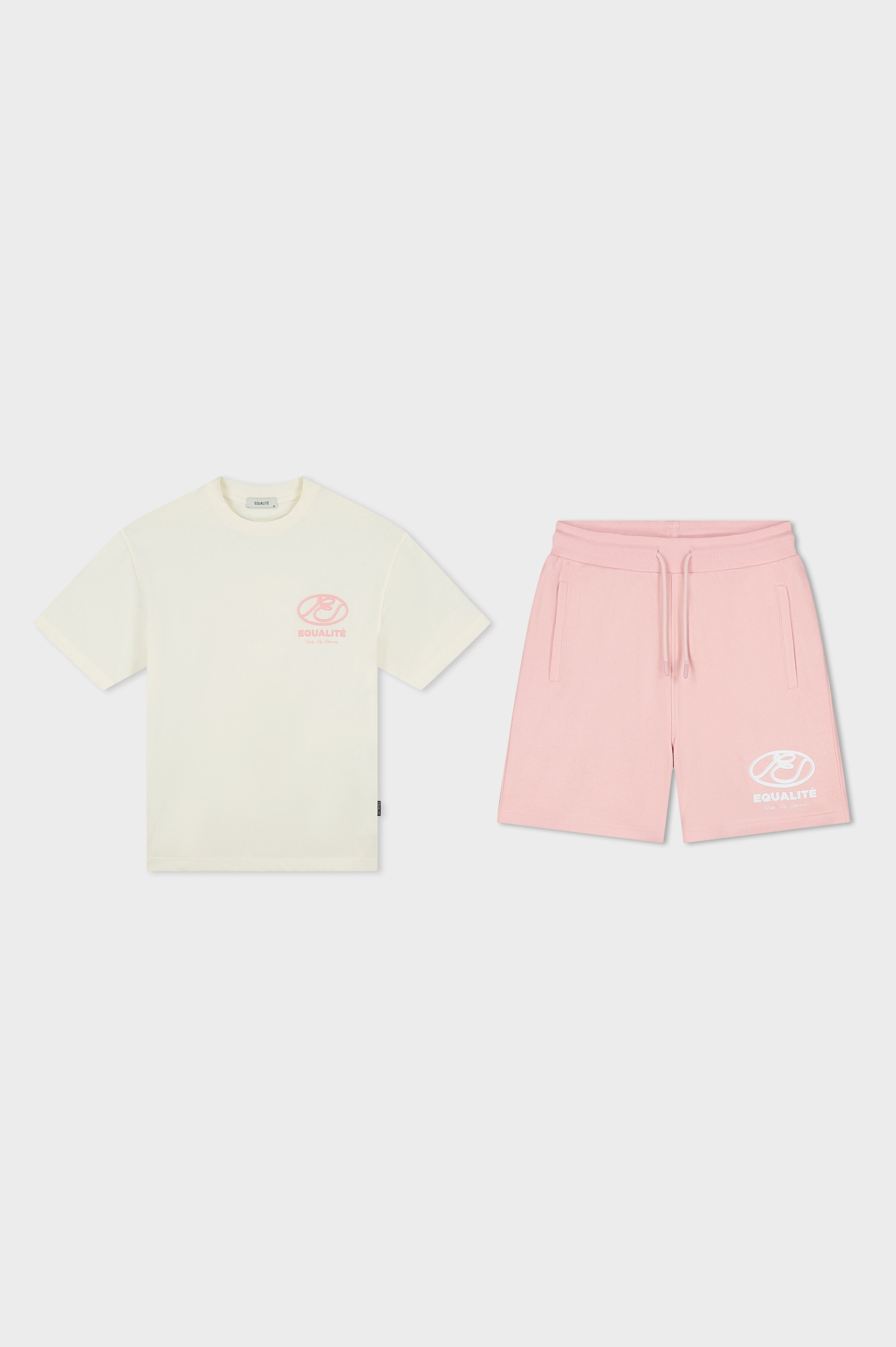 ARID SUMMER SET OFF-WHITE & PINK