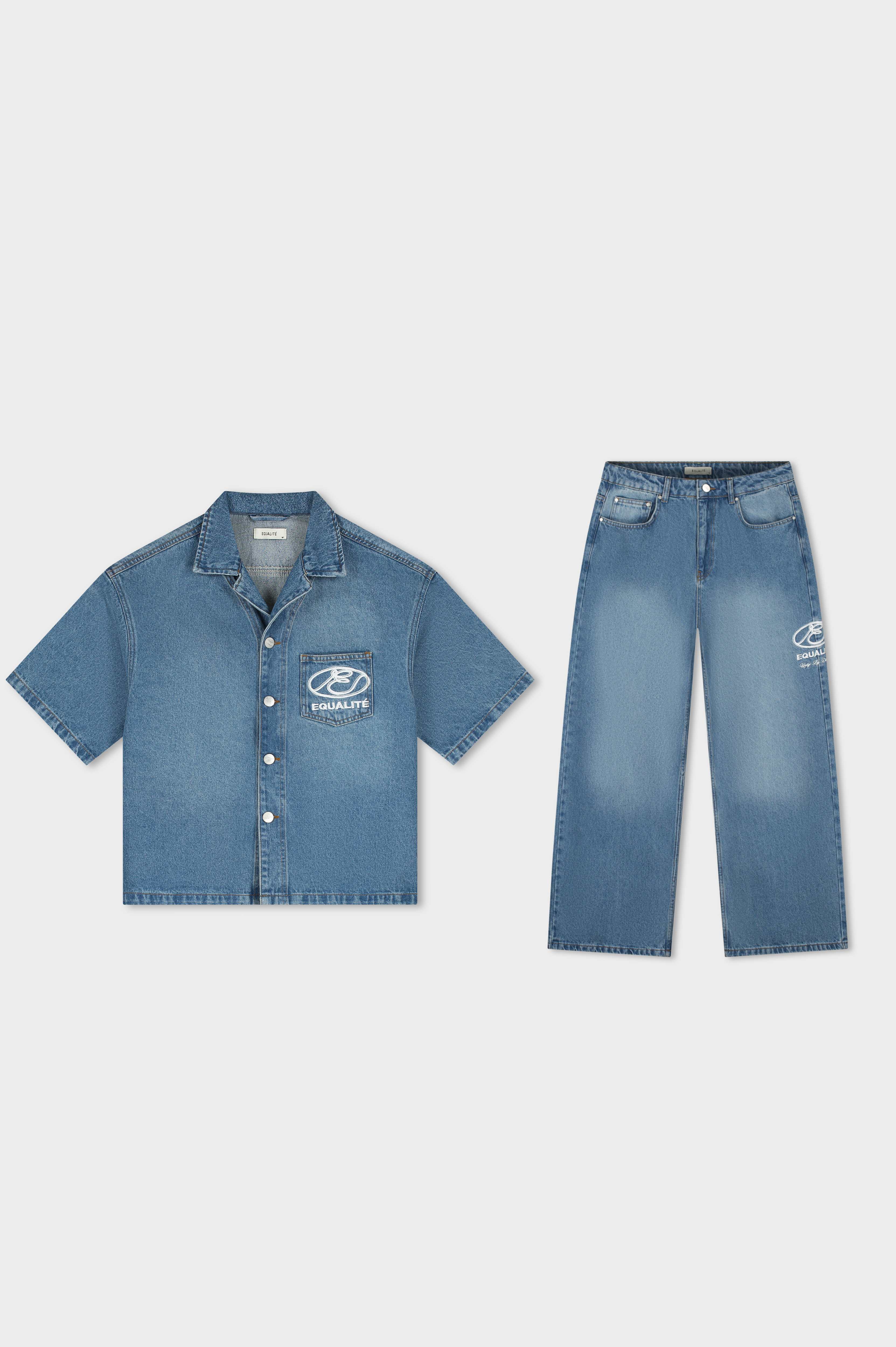 ARID DENIM SET | BLUE