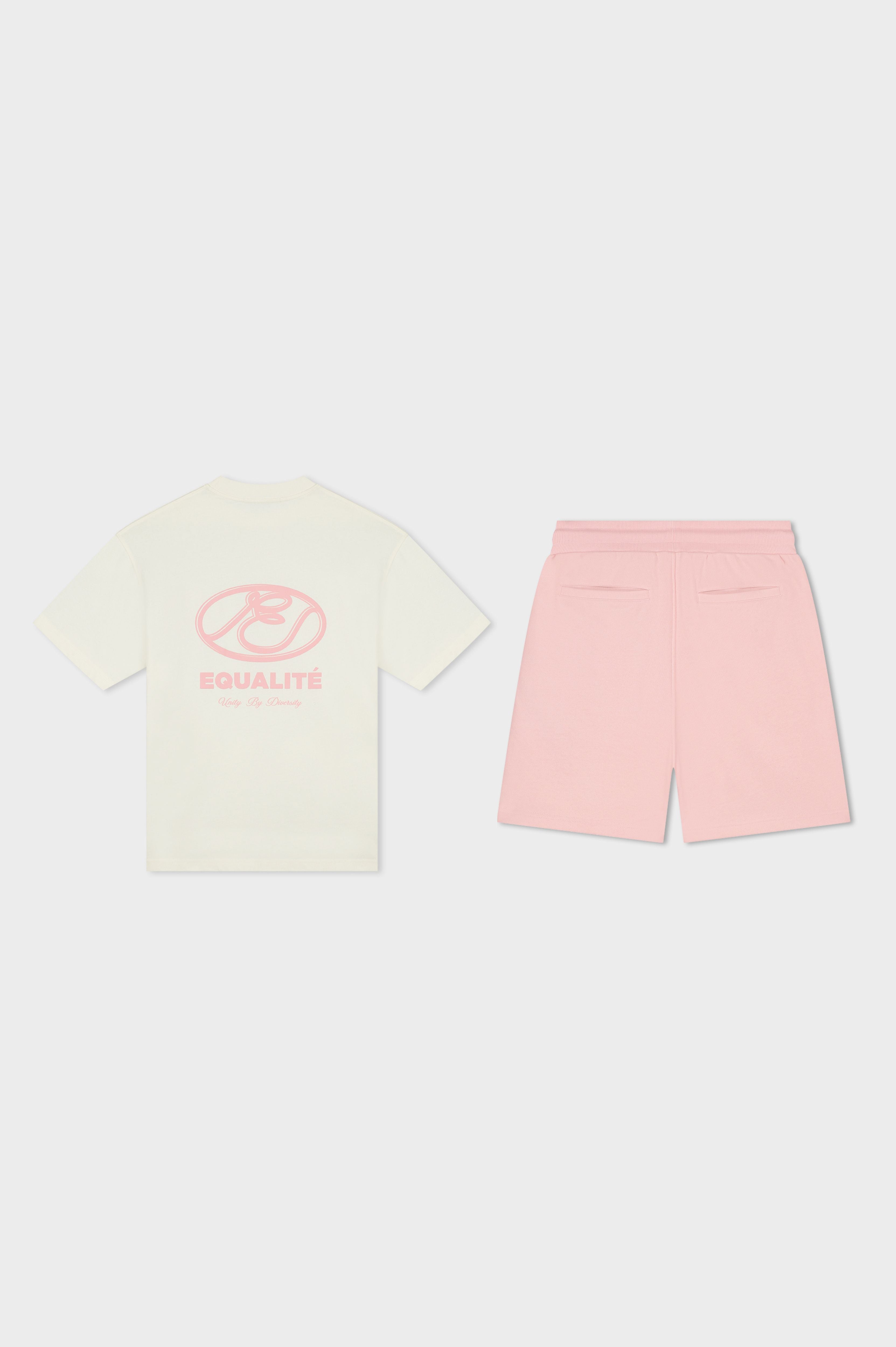ARID SUMMER SET OFF-WHITE & PINK