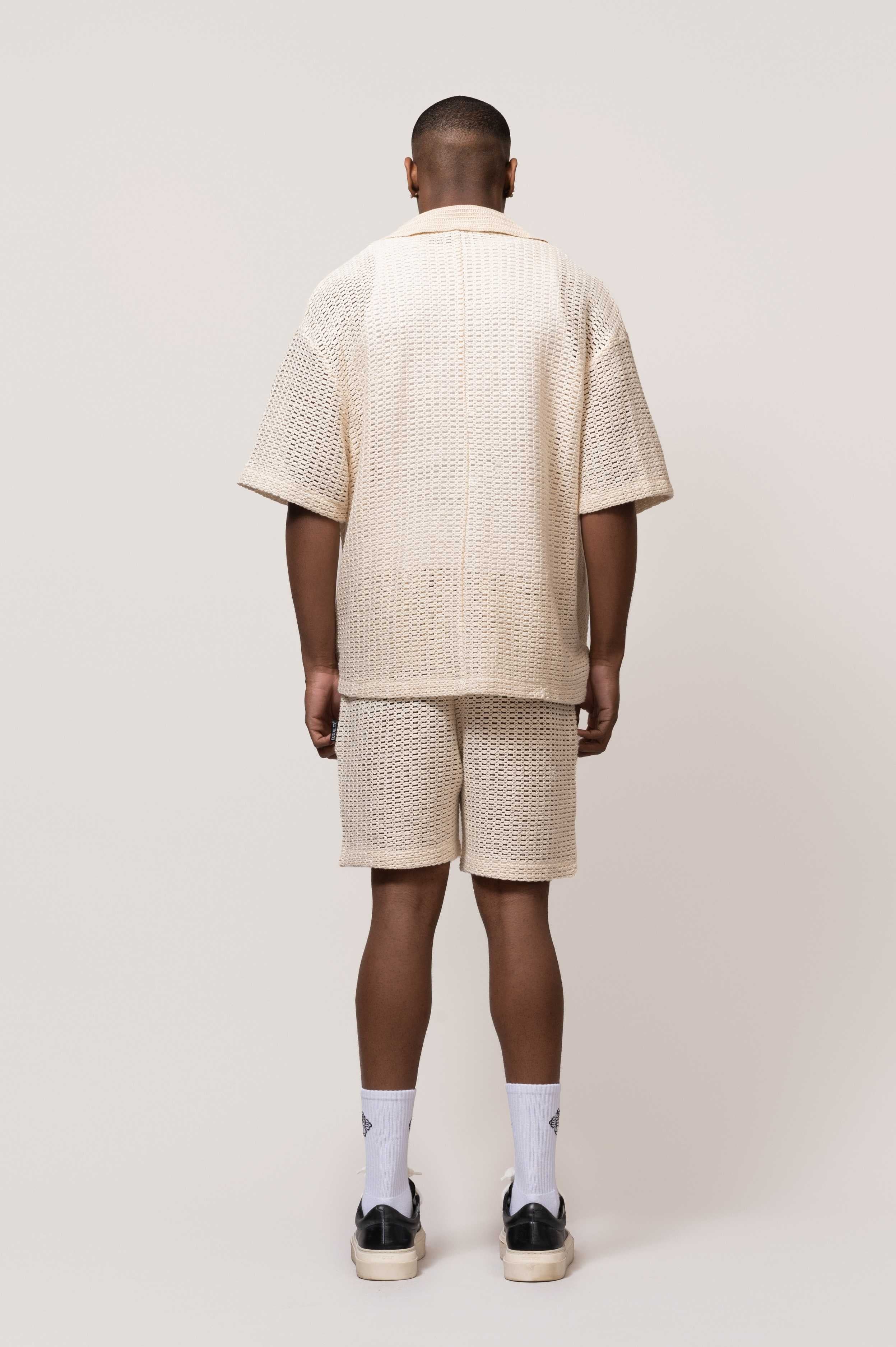 Lyra Knitted Croched Set Off-White