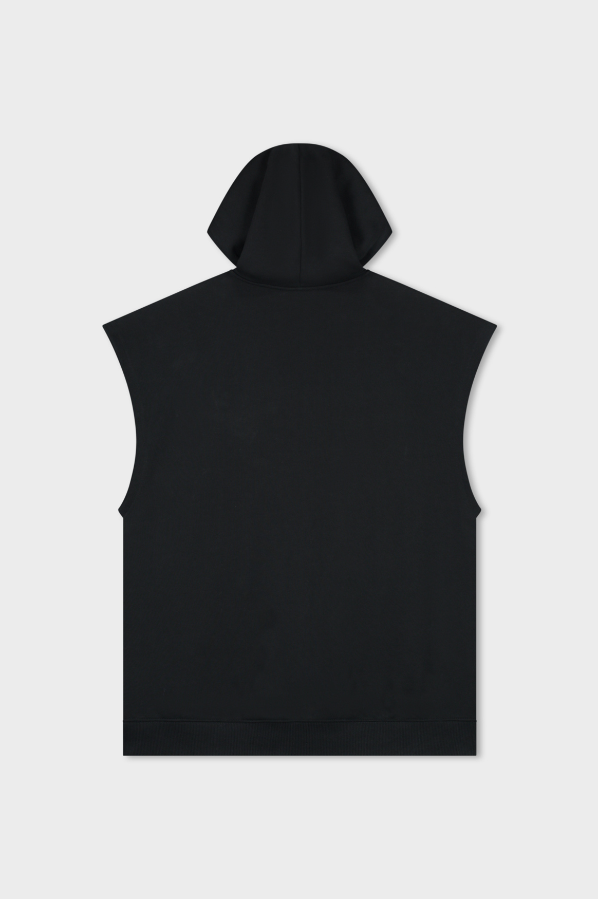 ADRIEN TANK HOODIE | BLACK