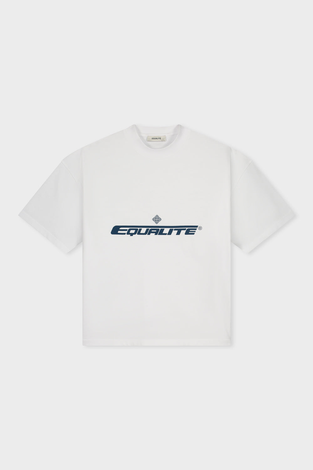 ARENA BOXY TEE | OFF-WHITE & NAVY