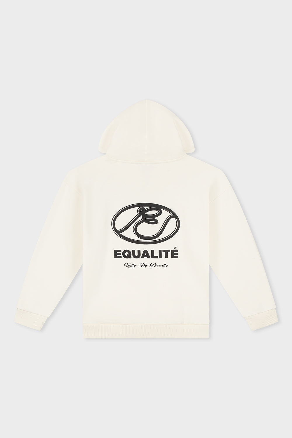 Arid Oversized Full Zip Hoodie | Off-white