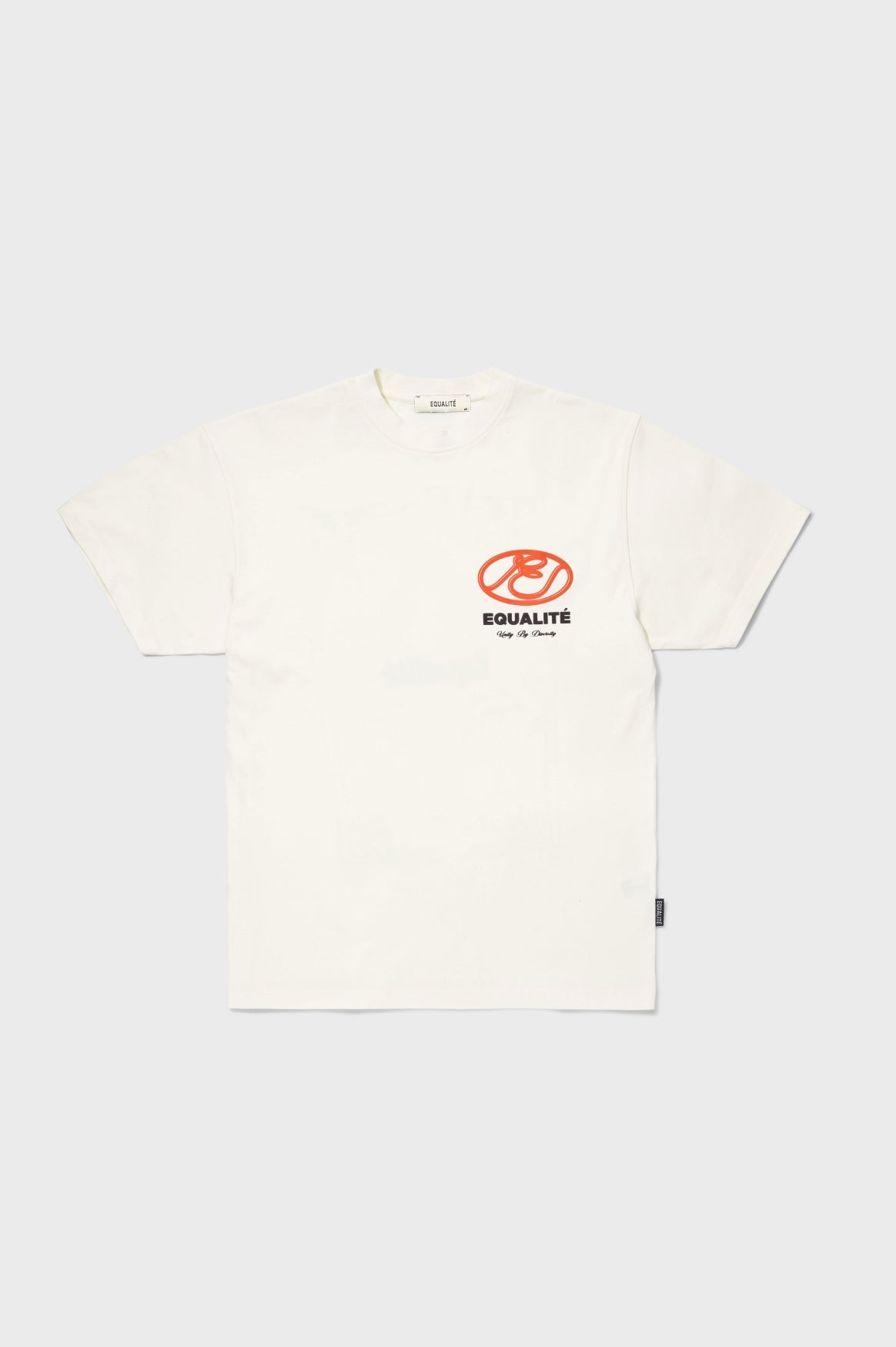 ARID OVERSIZED TEE | OFF-WHITE & ORANGE