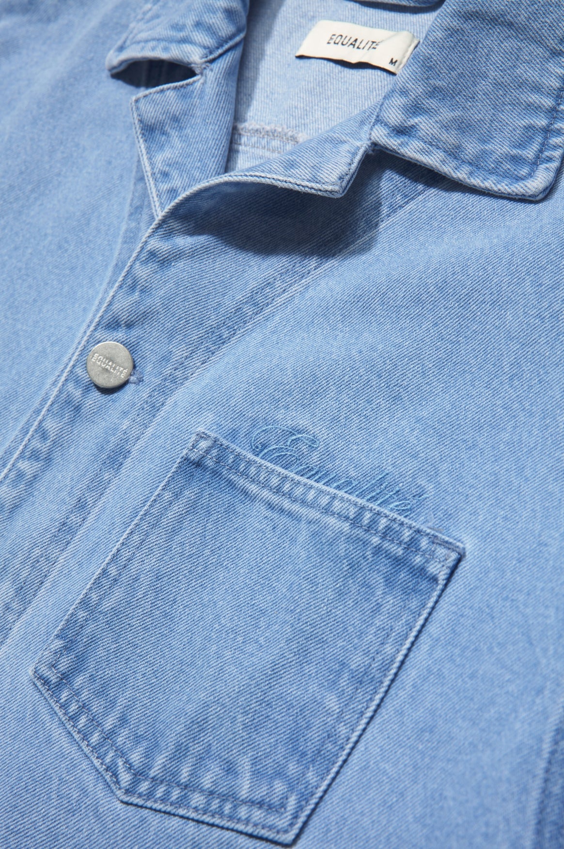 ASTRA DENIM BOXY SHIRT | BLUE