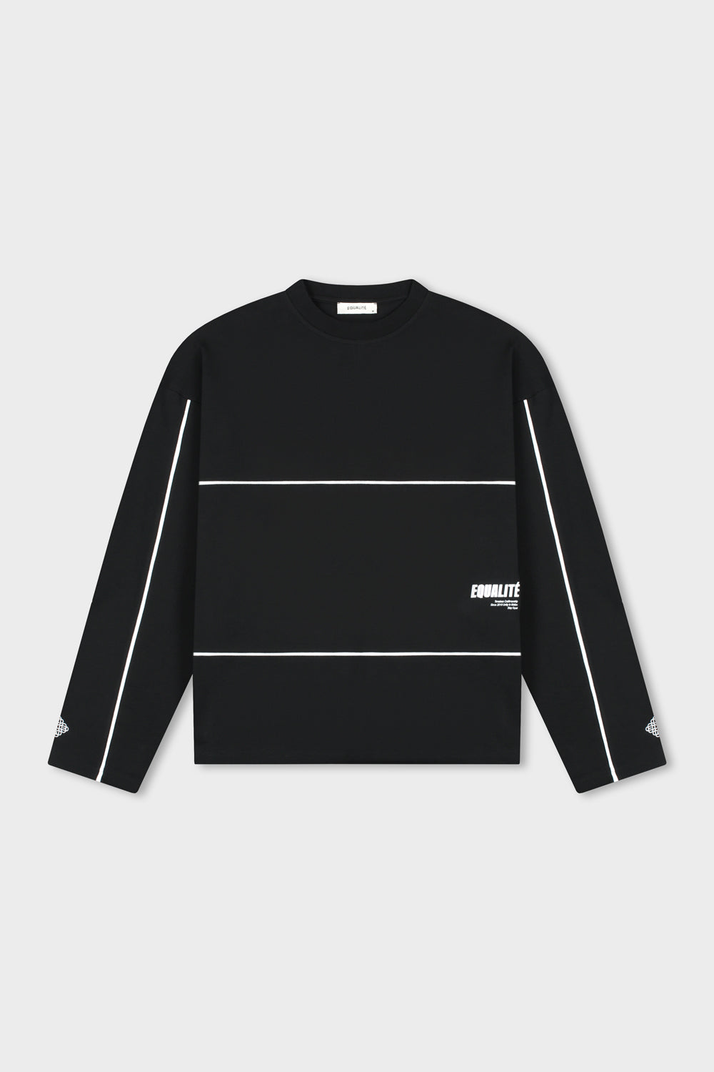 BRUNO LINE LONGLSEEVE TEE | BLACK