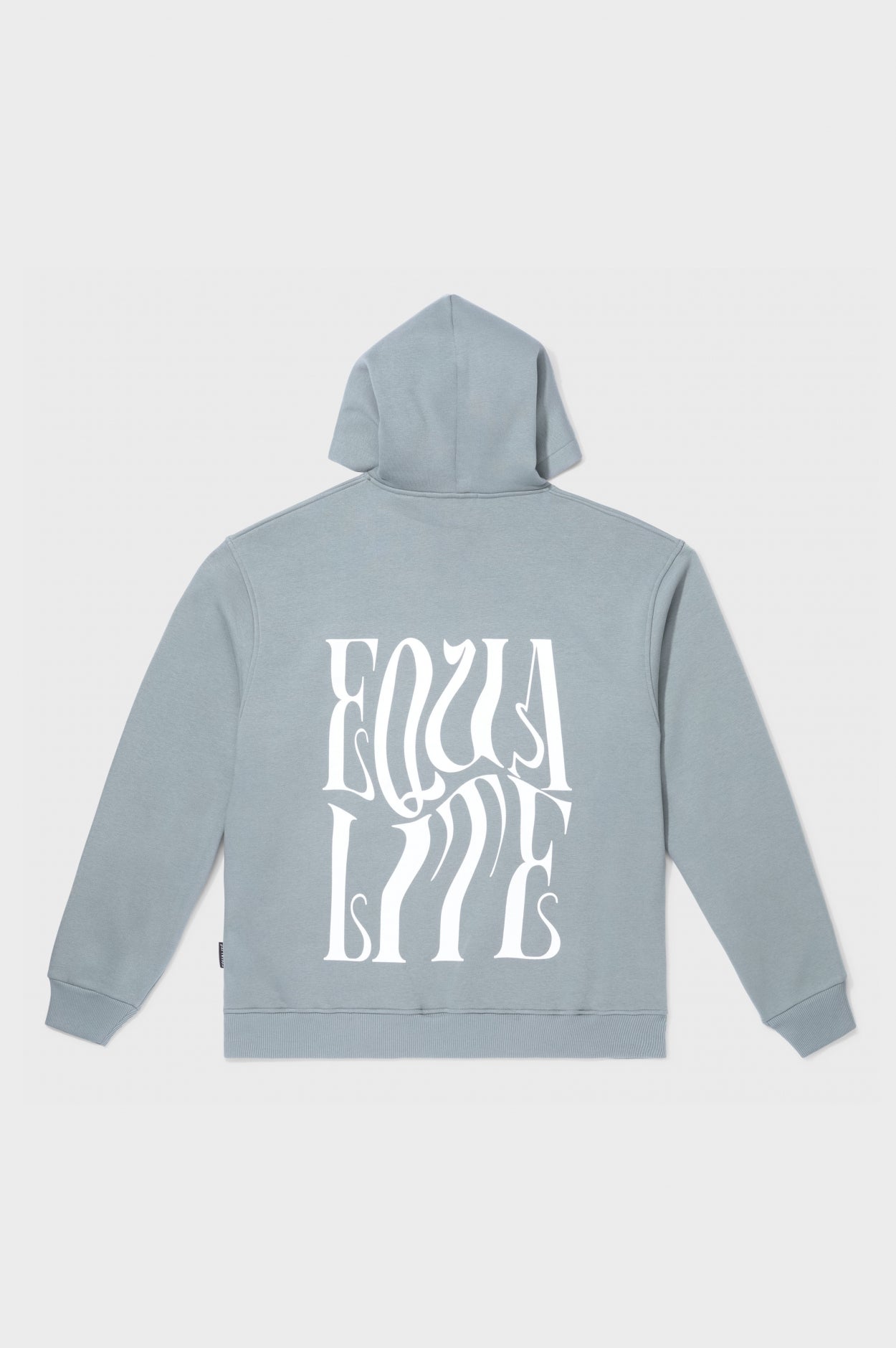 BLUR OVERSIZED HOODIE | GREY
