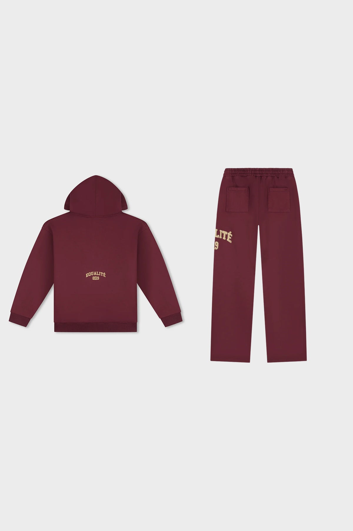 COLLECTIVE OVERSIZED SET | WASHED BURGUNDY