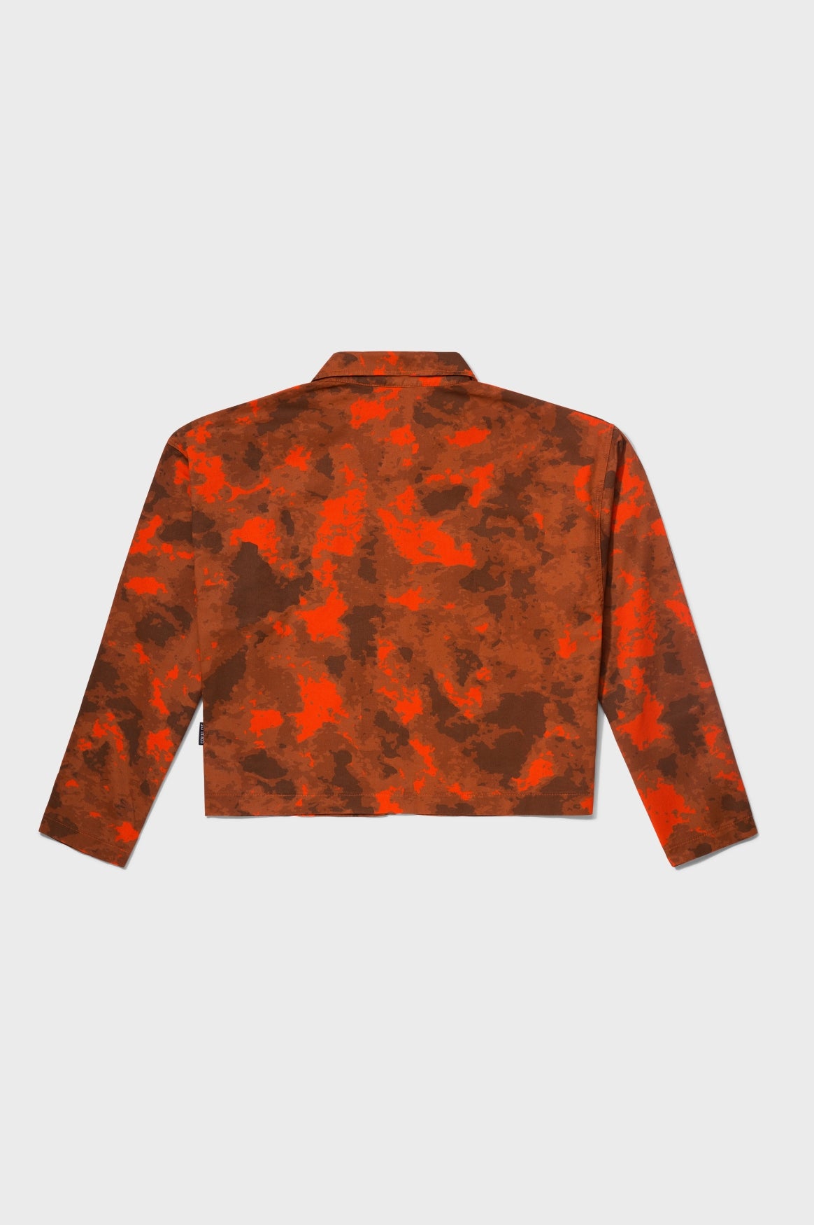 Camo Cargo Jacket | Camo Orange