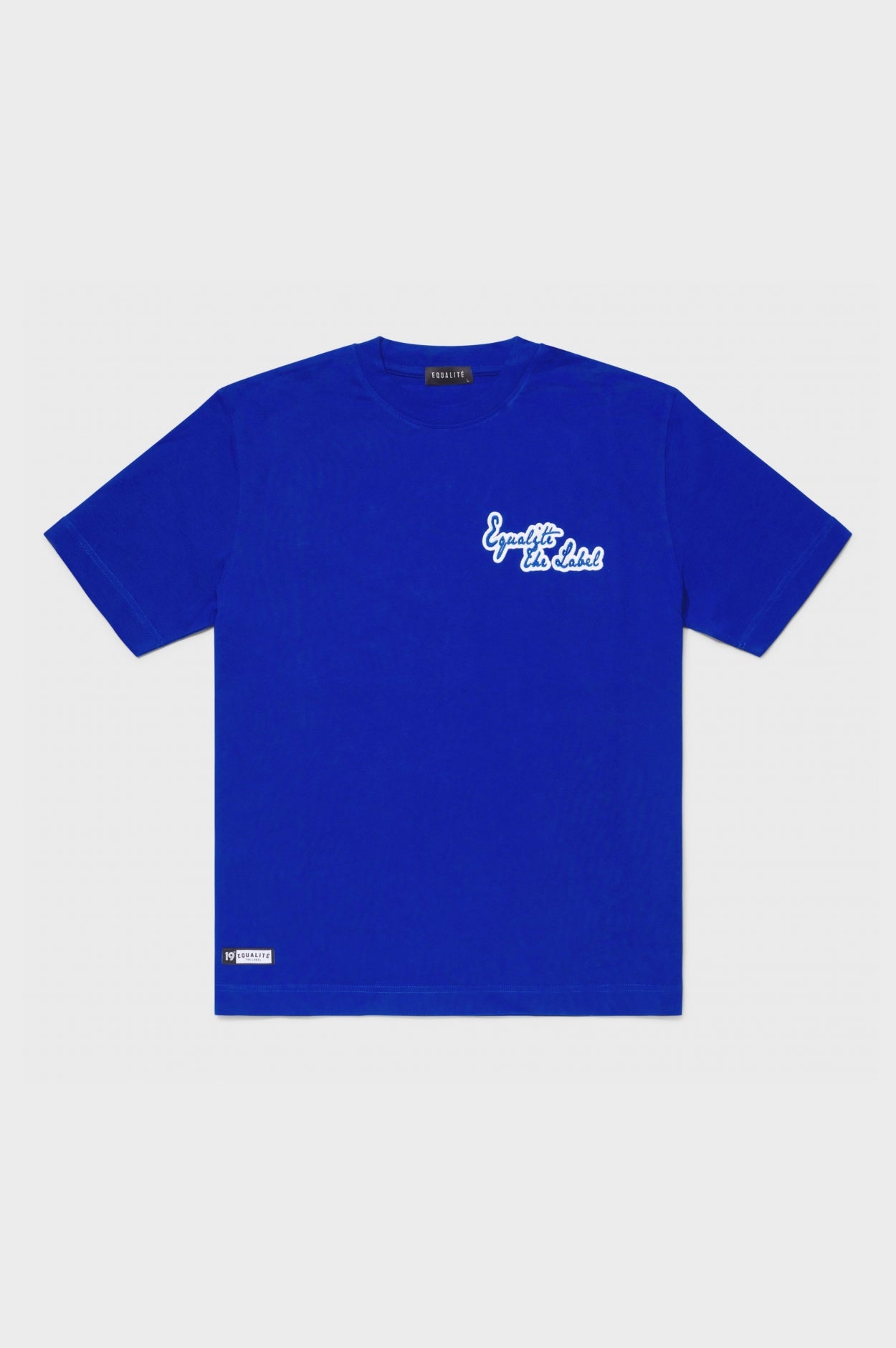 CICI OVERSIZED TEE | BLUE & WHITE