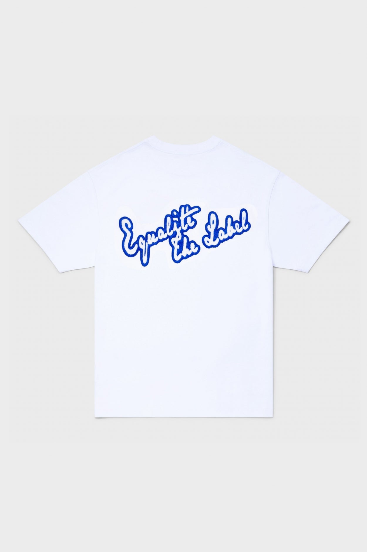 CICI OVERSIZED TEE | WHITE & BLUE