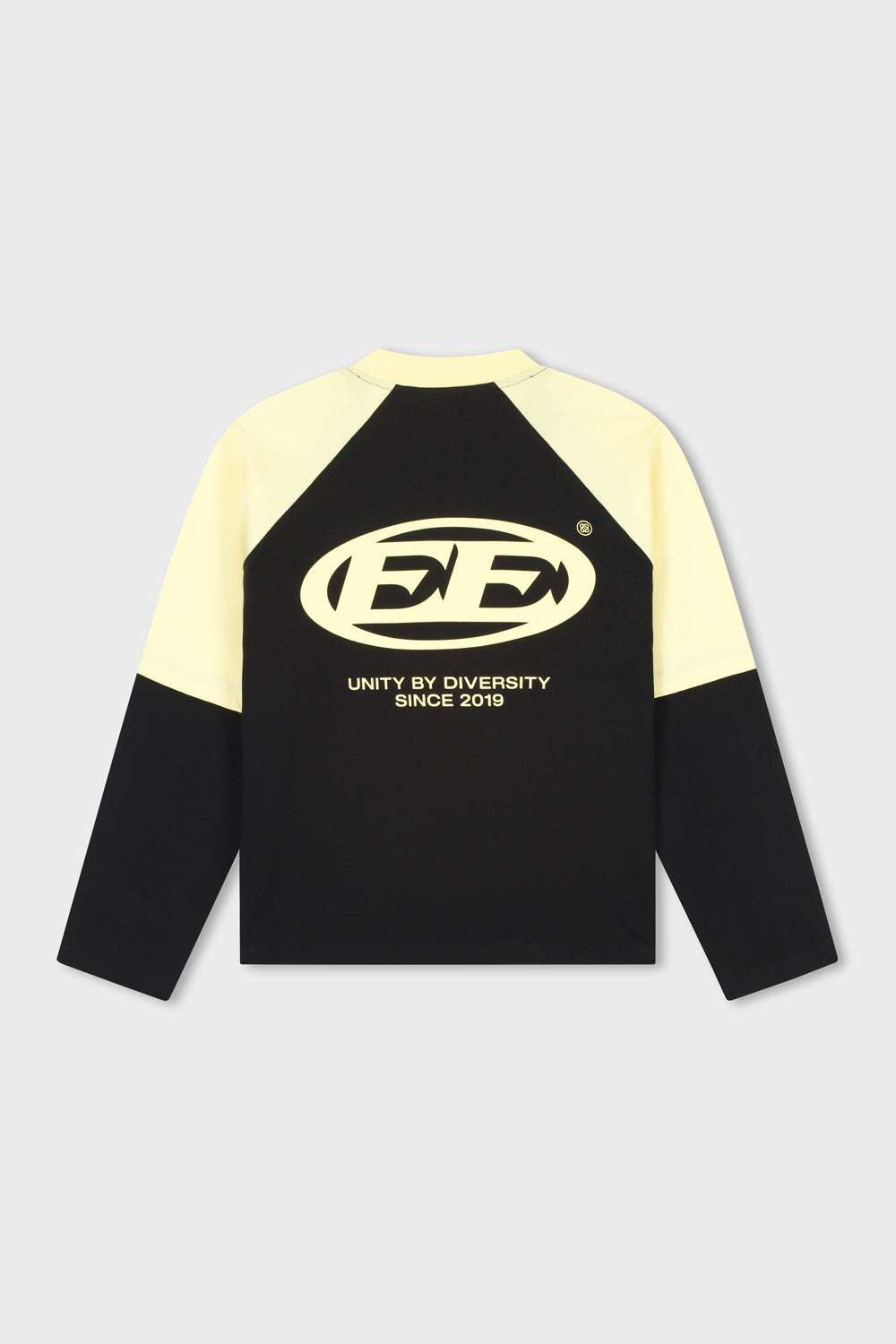DANTE DOUBLE LAYER LONGSLEEVE TEE | BLACK & YELLOW
