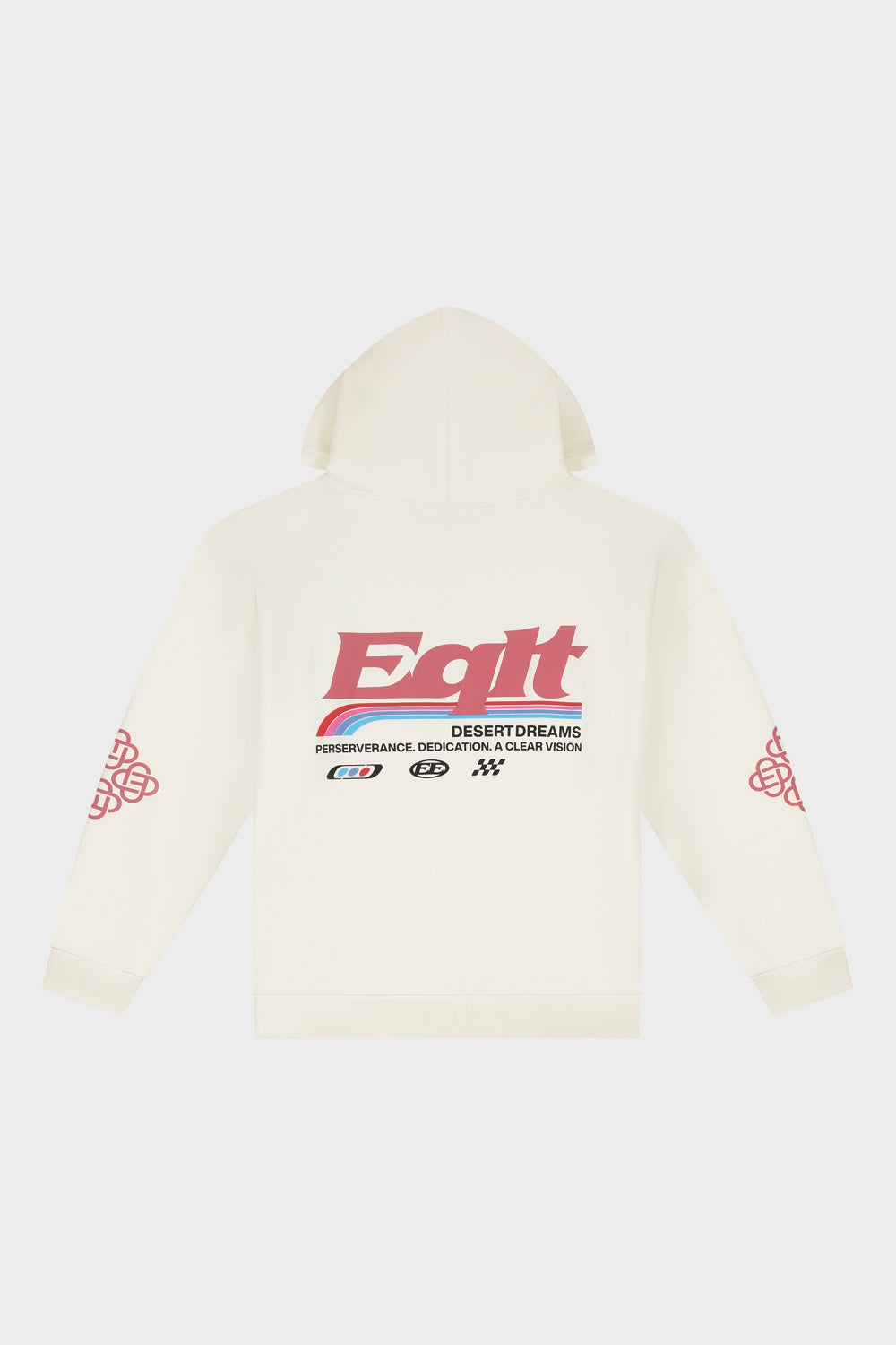 DESERT OVERSIZED FULL ZIP HOODIE | OFF WHITE