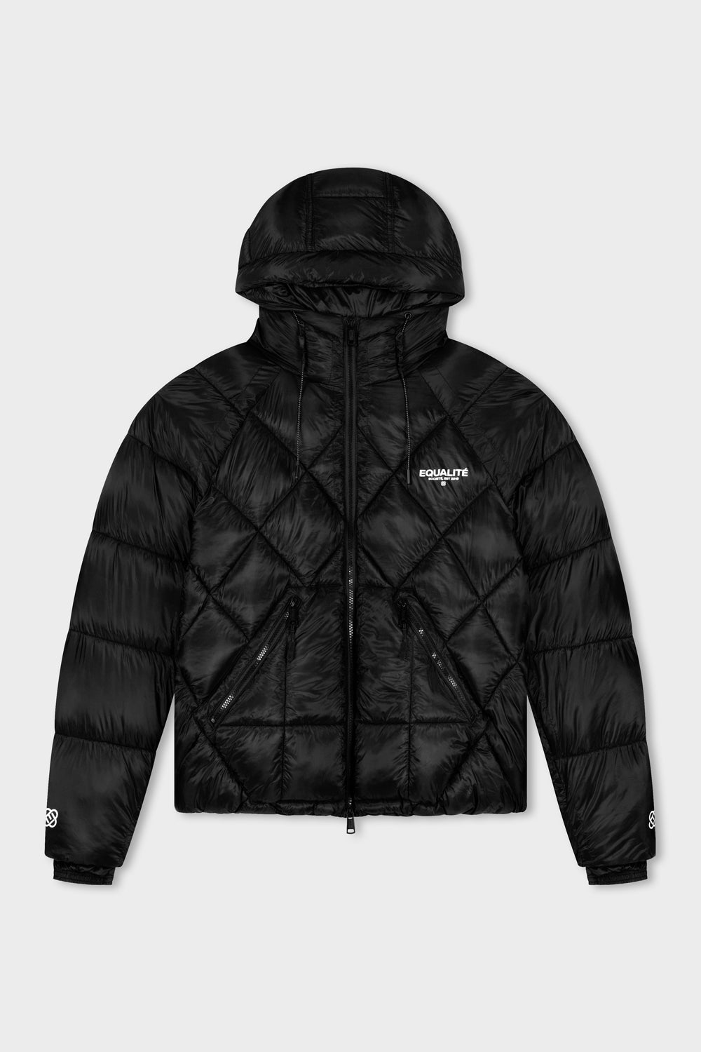 DIAMOND PUFFER JACKET | BLACK