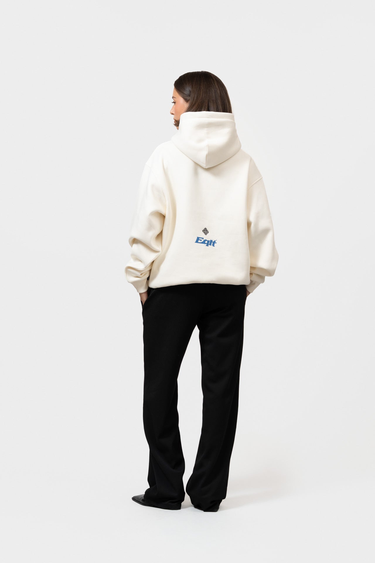 JERSEY OVERSIZED HOODIE | OFF-WHITE