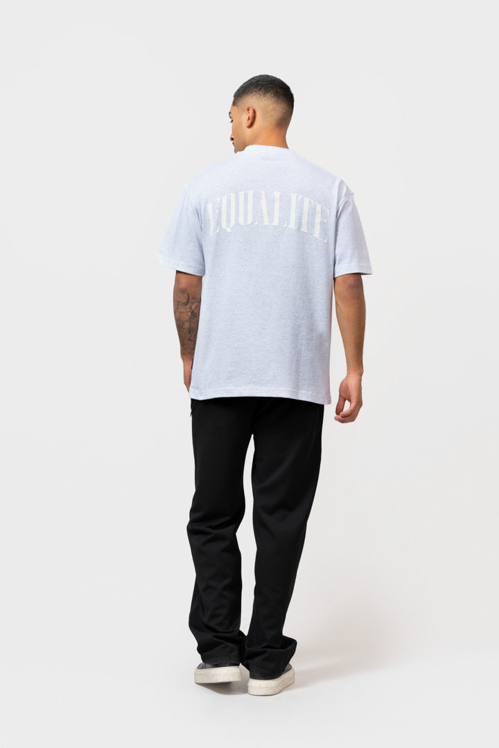 OLIVER OVERSIZED TEE | MELANGE GREY
