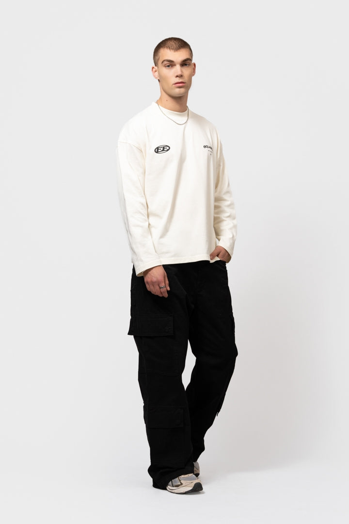 STAY EQUAL LONGSLEEVE TEE | OFF-WHITE