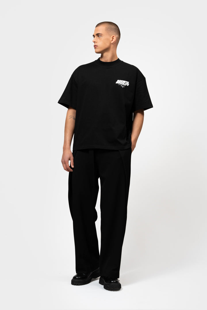 SOCIETÉ RESORT BOXY TEE | BLACK