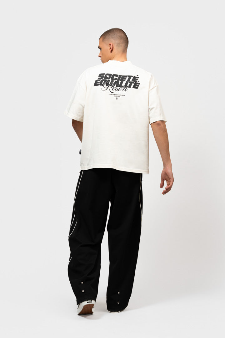 SOCIETÉ RESORT BOXY TEE | OFF-WHITE