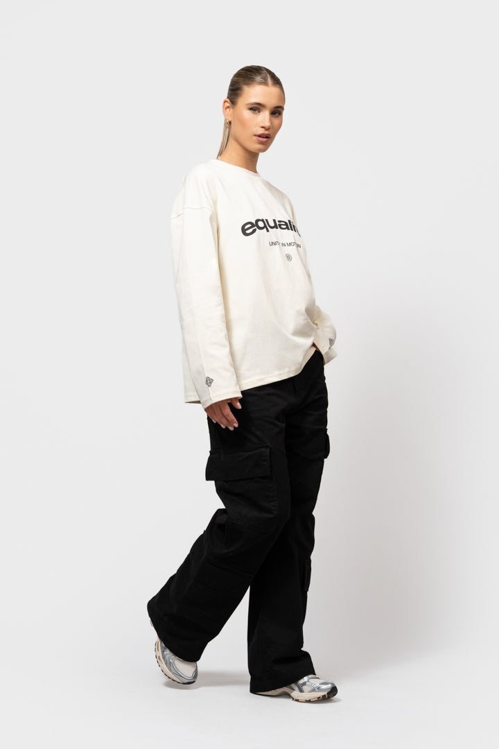 CELESTE LONGSLEEVE TEE | OFF-WHITE
