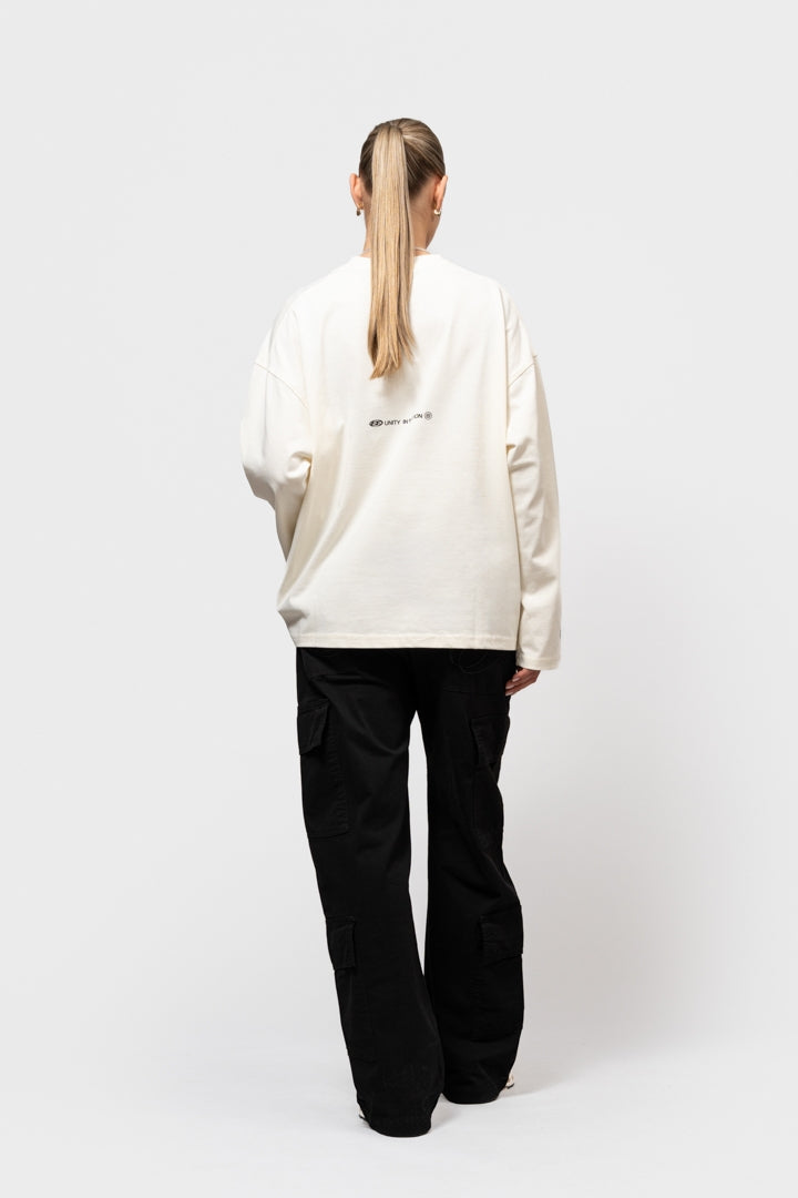 CELESTE LONGSLEEVE TEE | OFF-WHITE