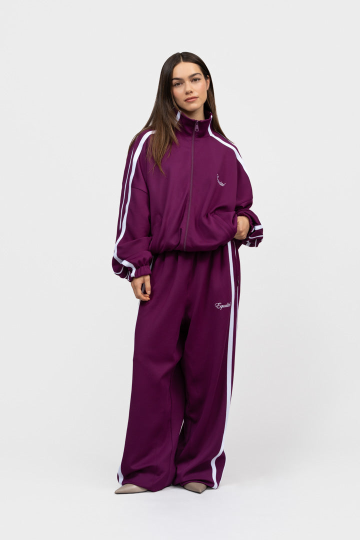 TRACK JACKET | DEEP PURPLE