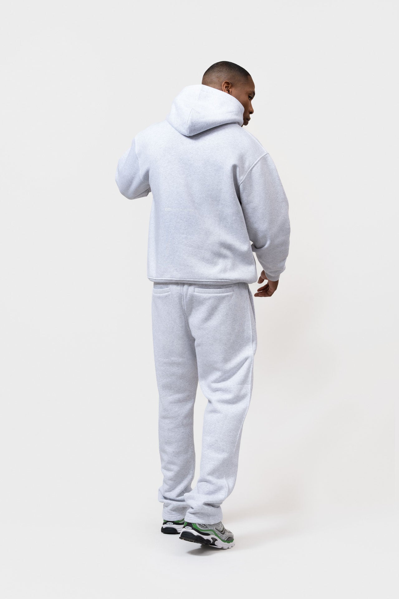CELESTE OVERSIZED HOODIE | MELANGE GREY