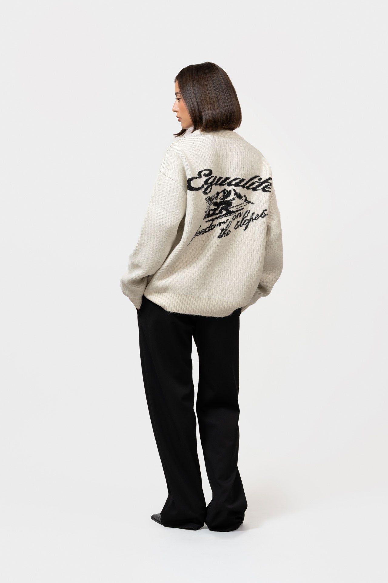 MAX KNIT SWEATER | OFF-WHITE