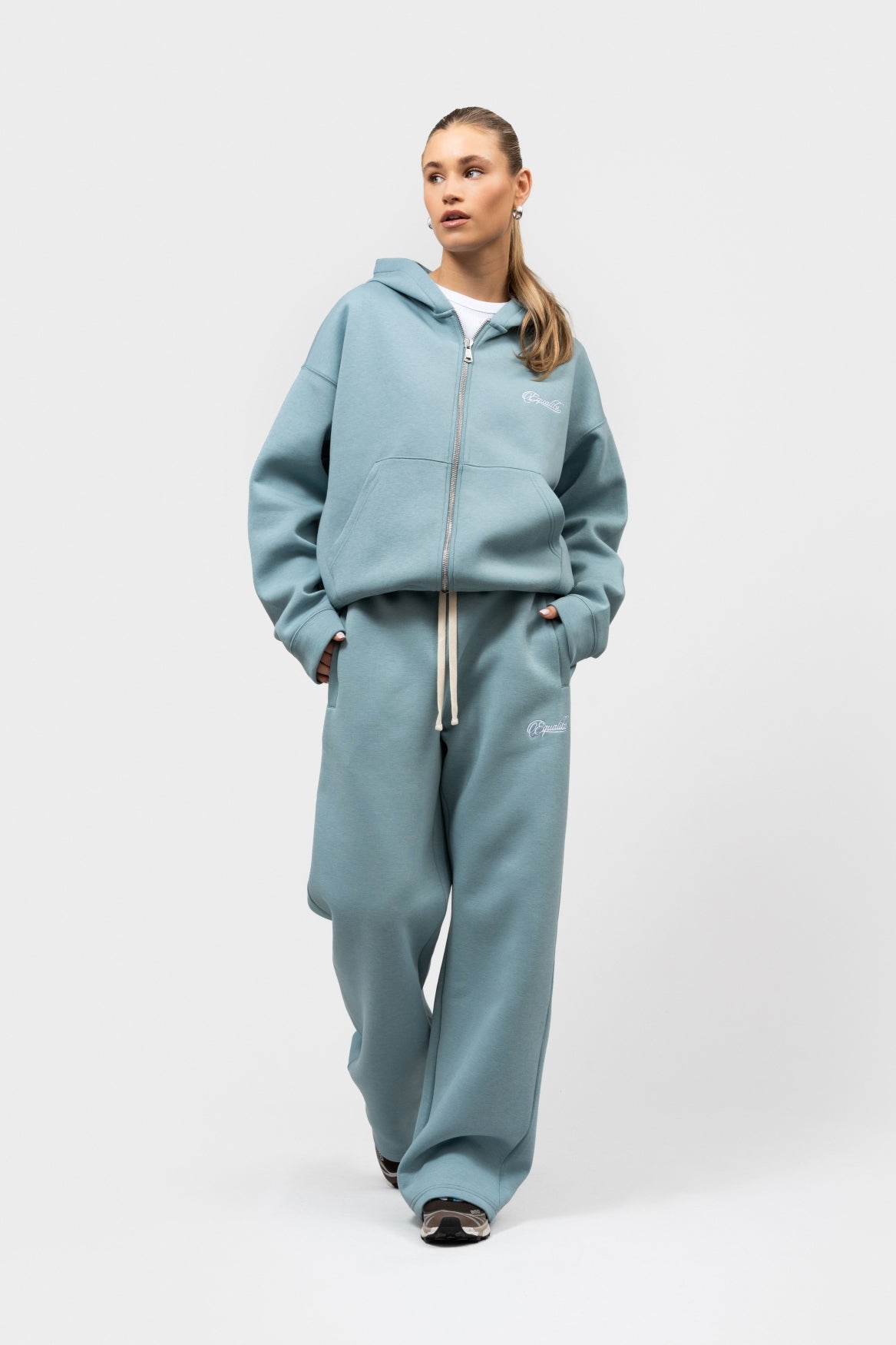 YUKI SCUBA JOGGER PANTS | WASHED LIGHT BLUE