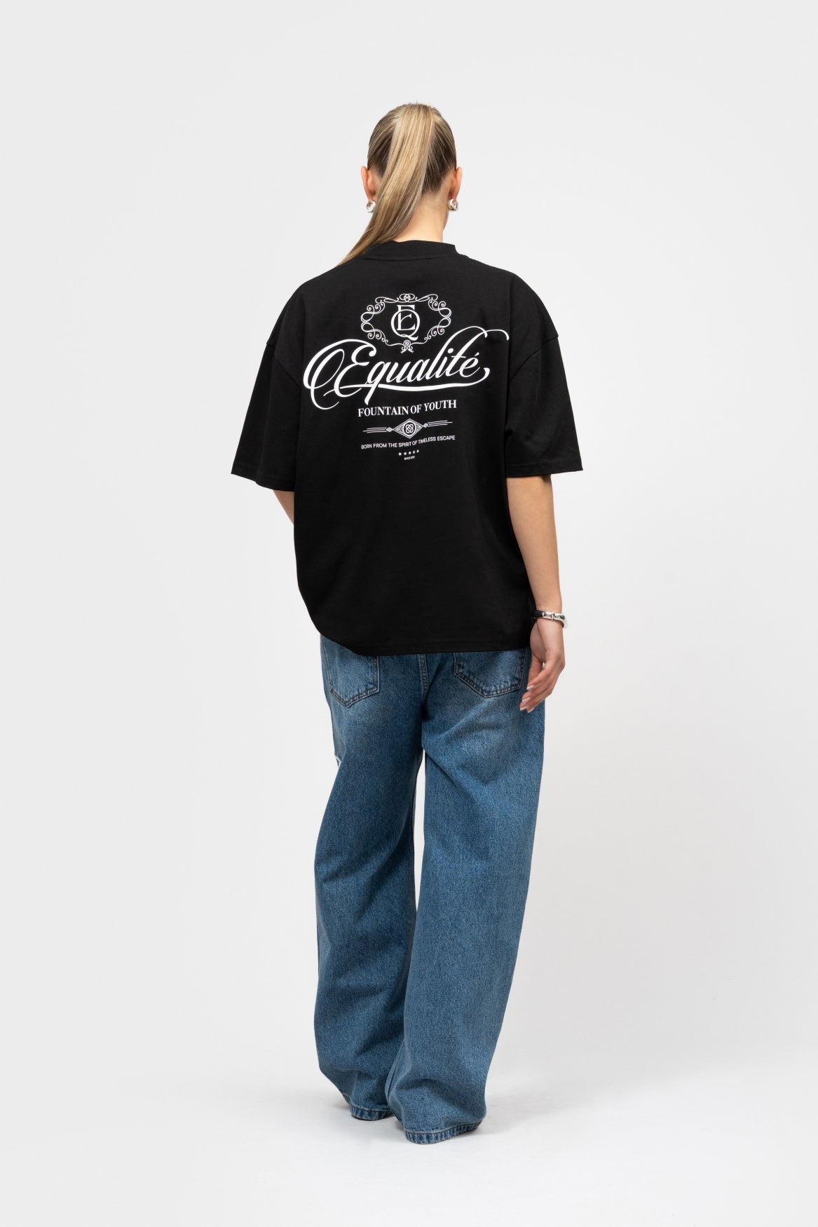 YUKI BOXY TEE 2.0 | BLACK