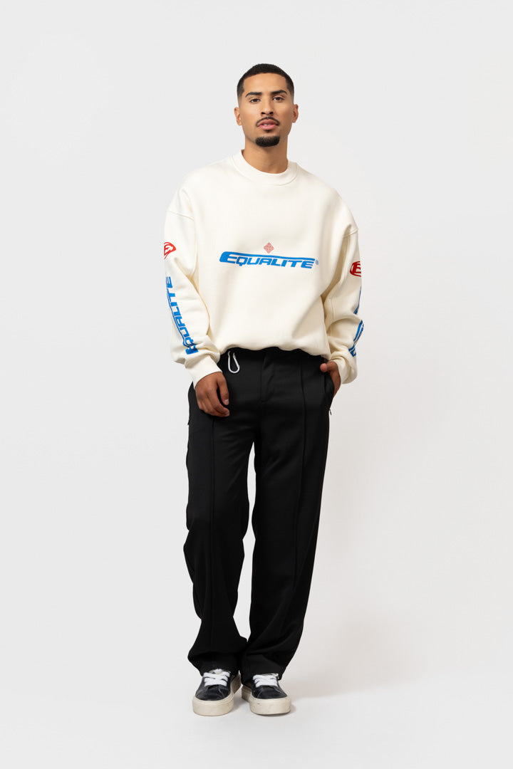ARENA OVERSIZED SWEATER | OFF WHITE