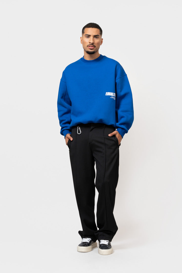 ELIA OVERSIZED SWEATER | BLUE