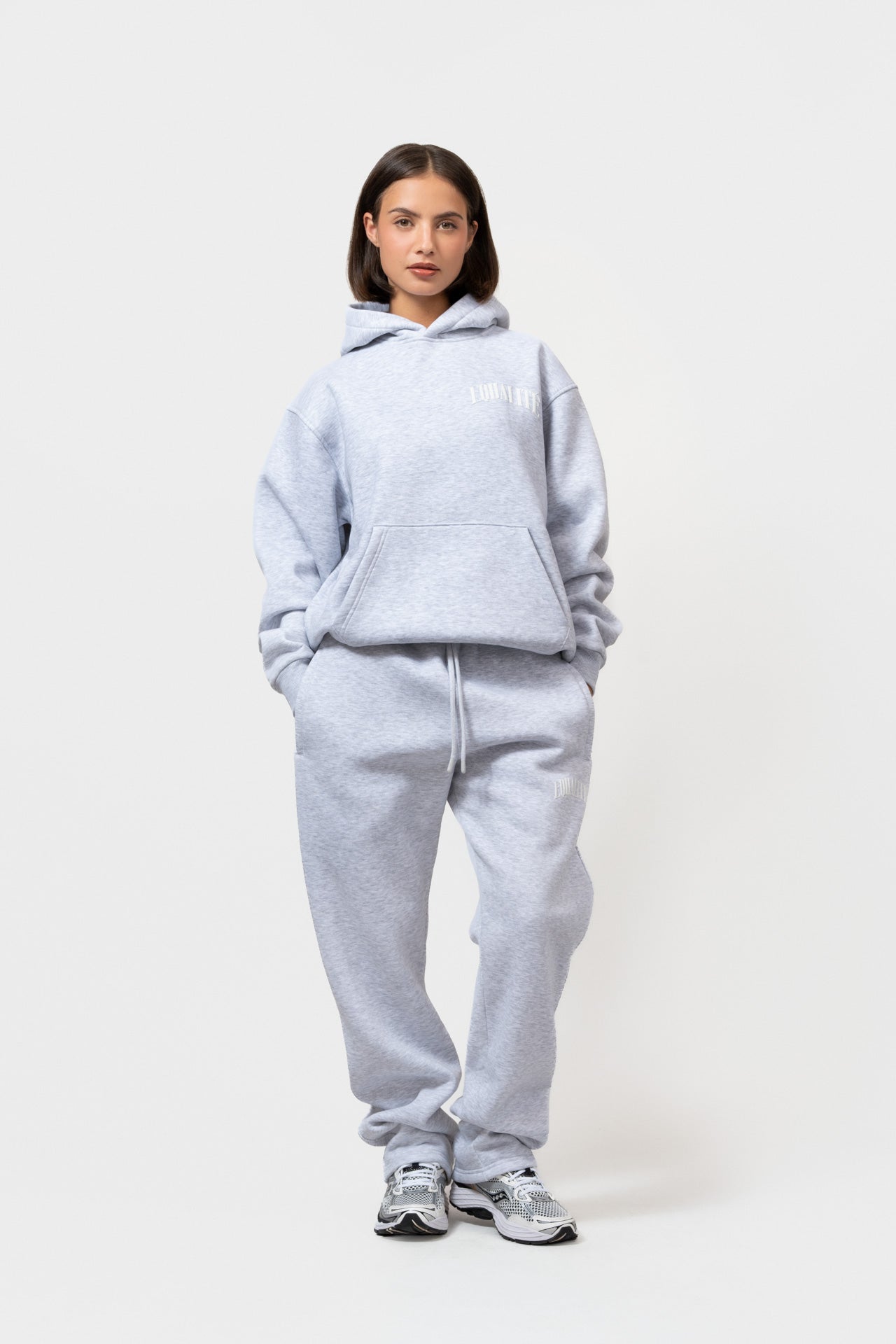 OLIVER TRACKSUIT | MELANGE GREY