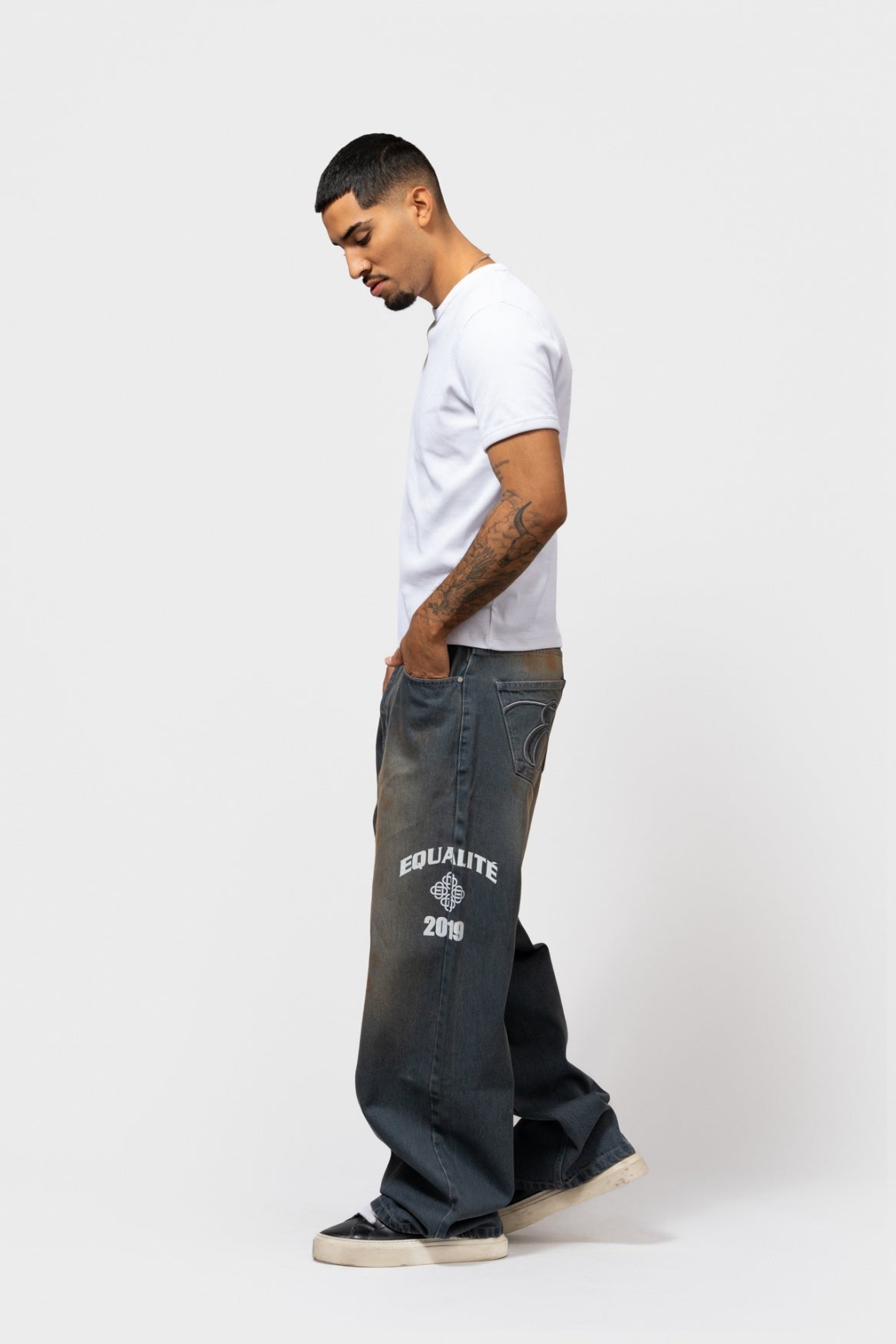 FEM BAGGY JEANS | VINTAGE WASH