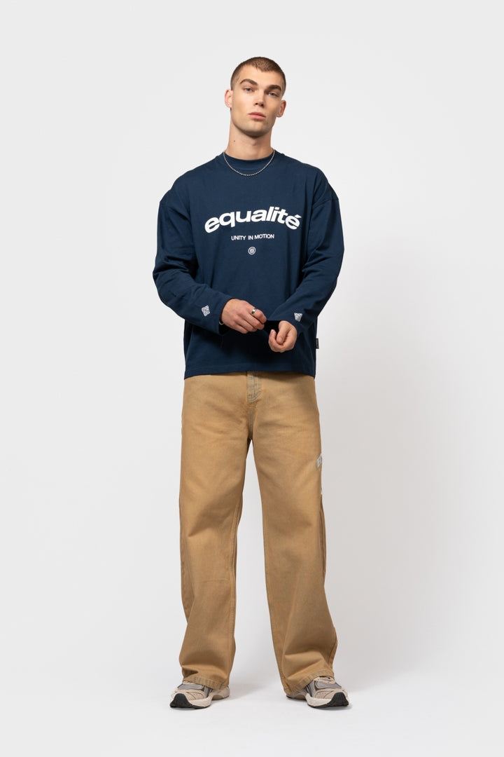 CELESTE LONGSLEEVE TEE | NAVY