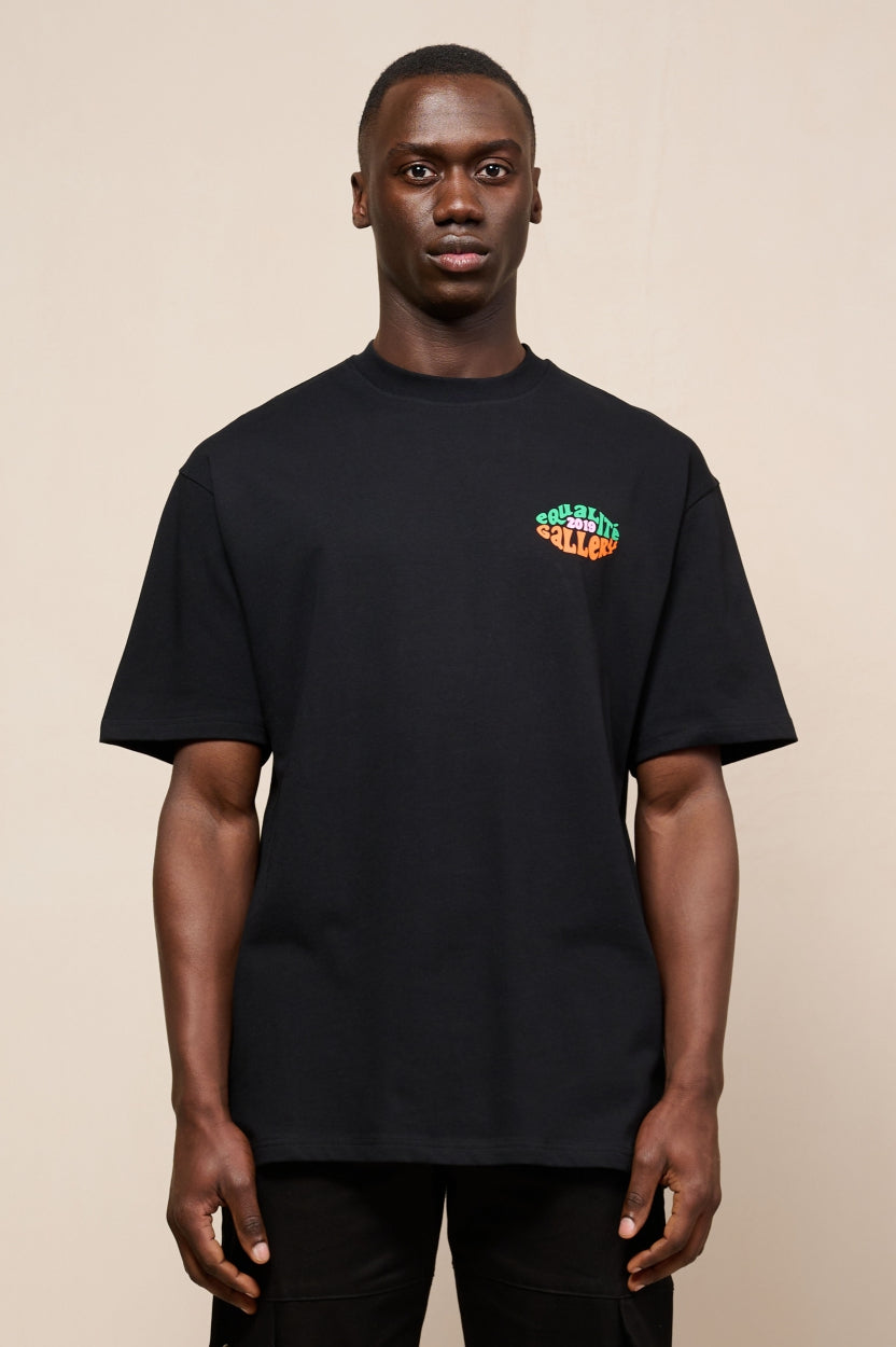 EDINA OVERSIZED TEE | BLACK